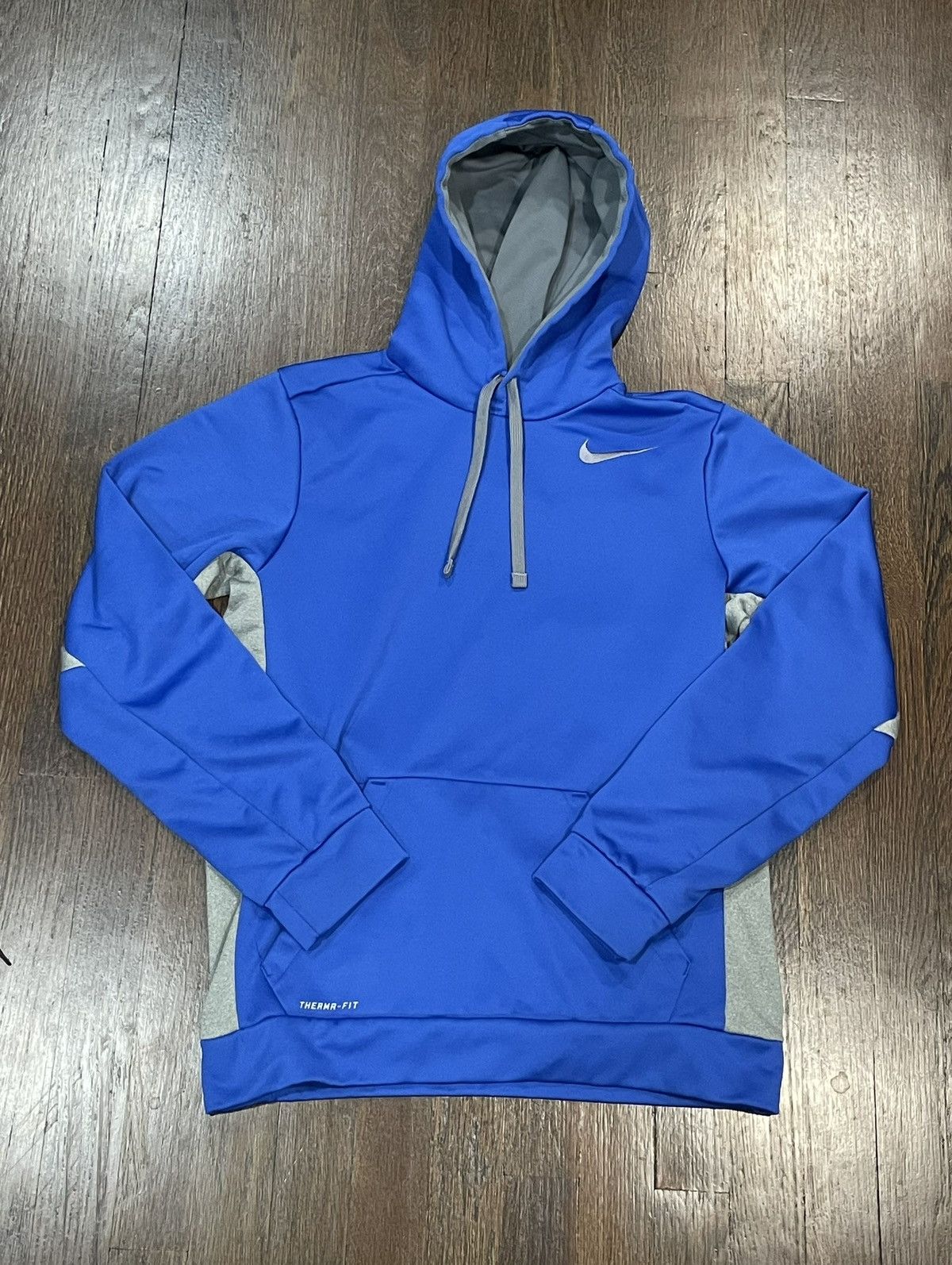 Nike Blue Nike Therma Fit hoodie Size US S / EU 44-46 / 1 - 1 Thumbnail