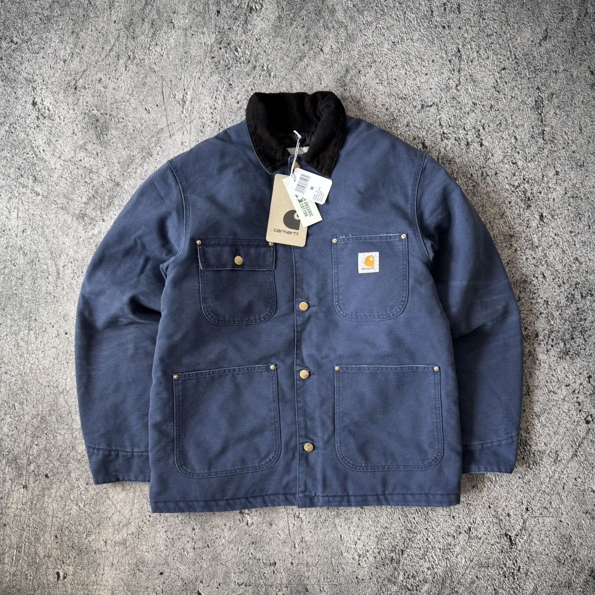 Carhartt Detroit Carhartt Jacket Blanket Lined Classic Workwear y2k Size US M / EU 48-50 / 2 - 2 Thumbnail