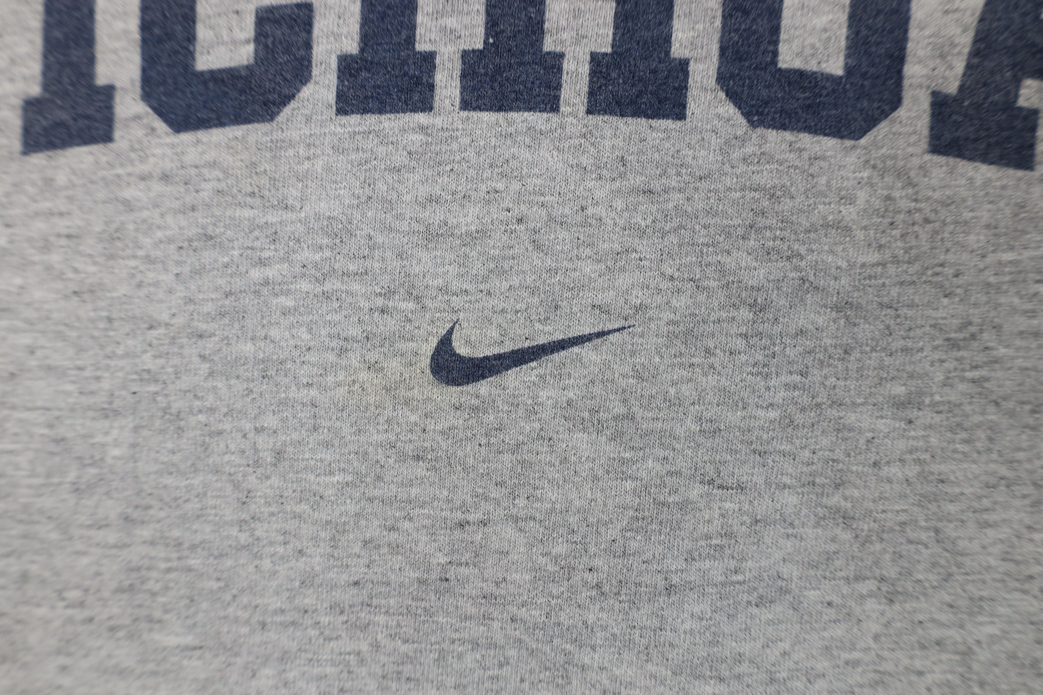 Nike Vintage Nike Swoosh University of Michigan Raglan T-Shirt Size US XXL / EU 58 / 5 - 5 Thumbnail