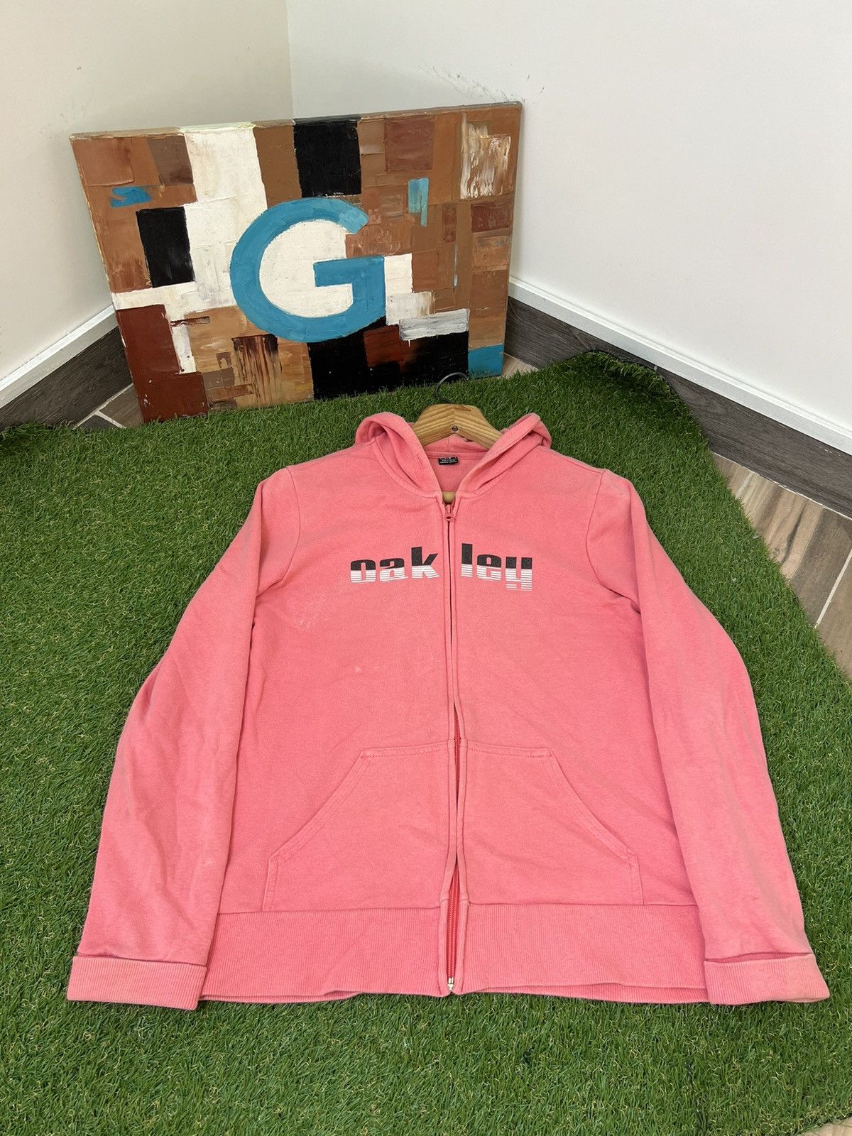 Oakley Vintage Oakley Gorpcore Zip-up Hoodie L Y2K Size L / US 10 / IT 46 - 1 Thumbnail