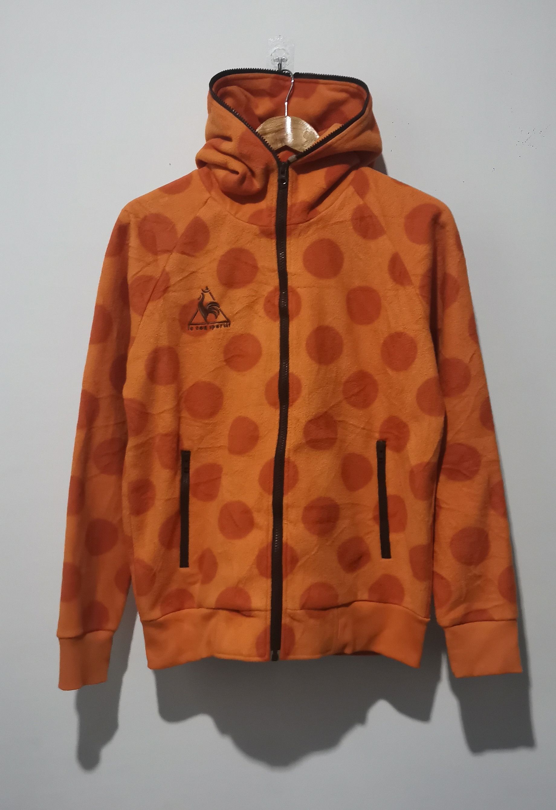 Le Coq Sportif le coq sportif orange dot hoodie L Size US L / EU 52-54 / 3 - 1 Thumbnail