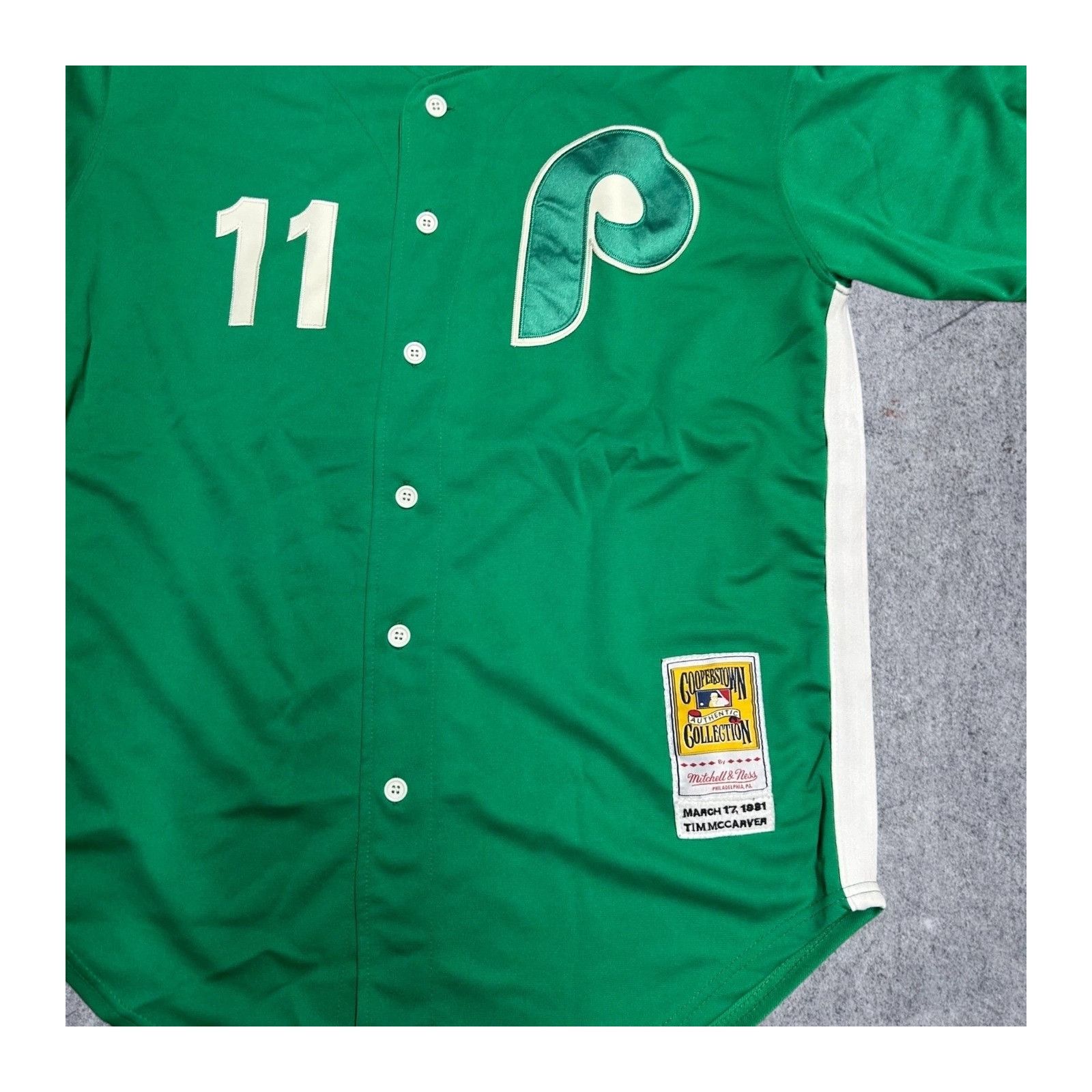 Mitchell & Ness Mitchell & Ness philidelphia Phillies MLB Vintage Style Jers Size US XXS / EU 40 - 2 Thumbnail