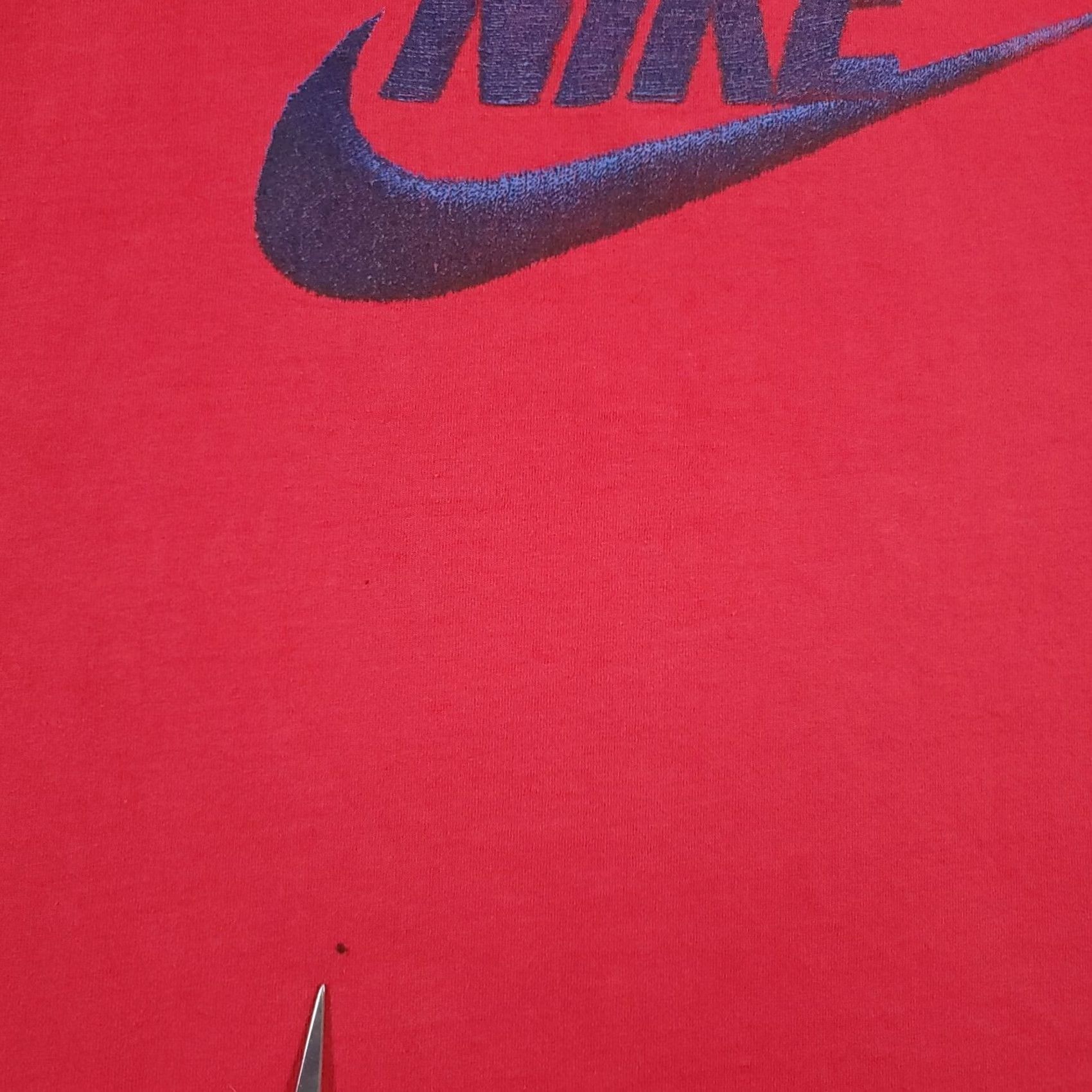 Nike VINTAGE Nike T-Shirt Mens Medium Red Short Sleeve Logo Graphic 90s Y2K Big Front Size US M / EU 48-50 / 2 - 5 Thumbnail