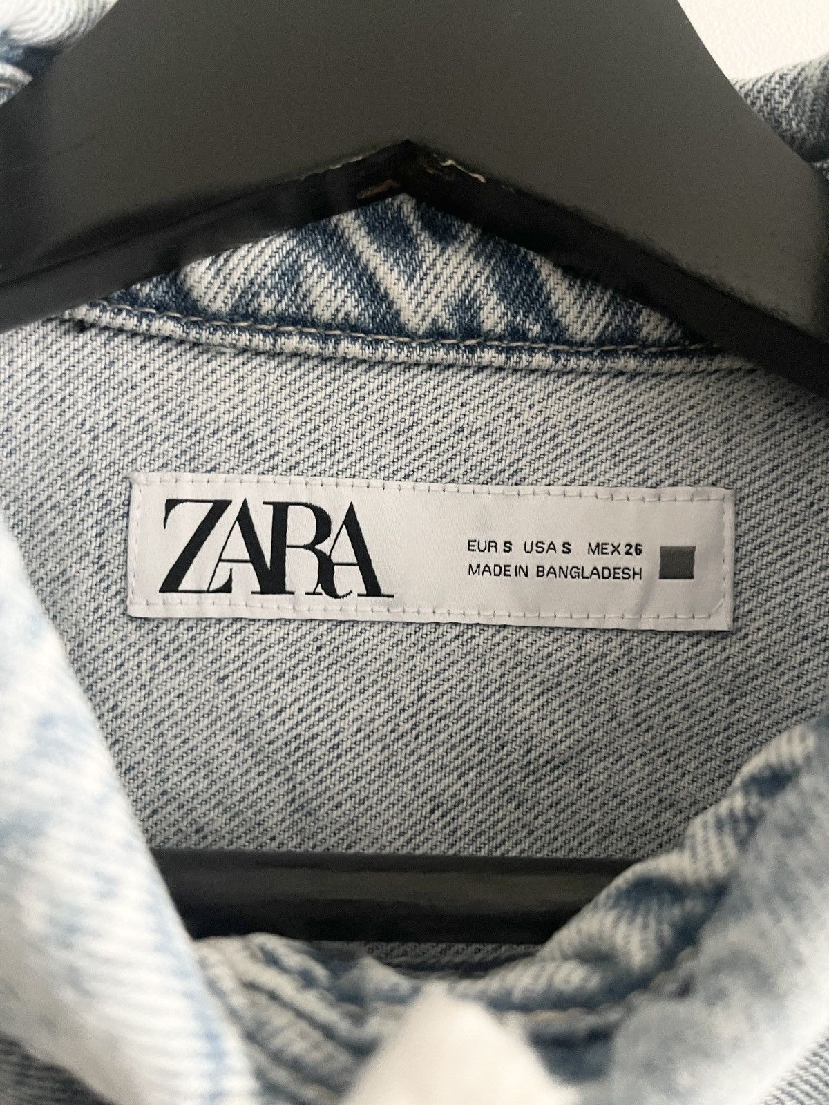 Zara STEAL! Zara Square sprockets Denim Jacket Size US S / EU 44-46 / 1 - 6 Thumbnail