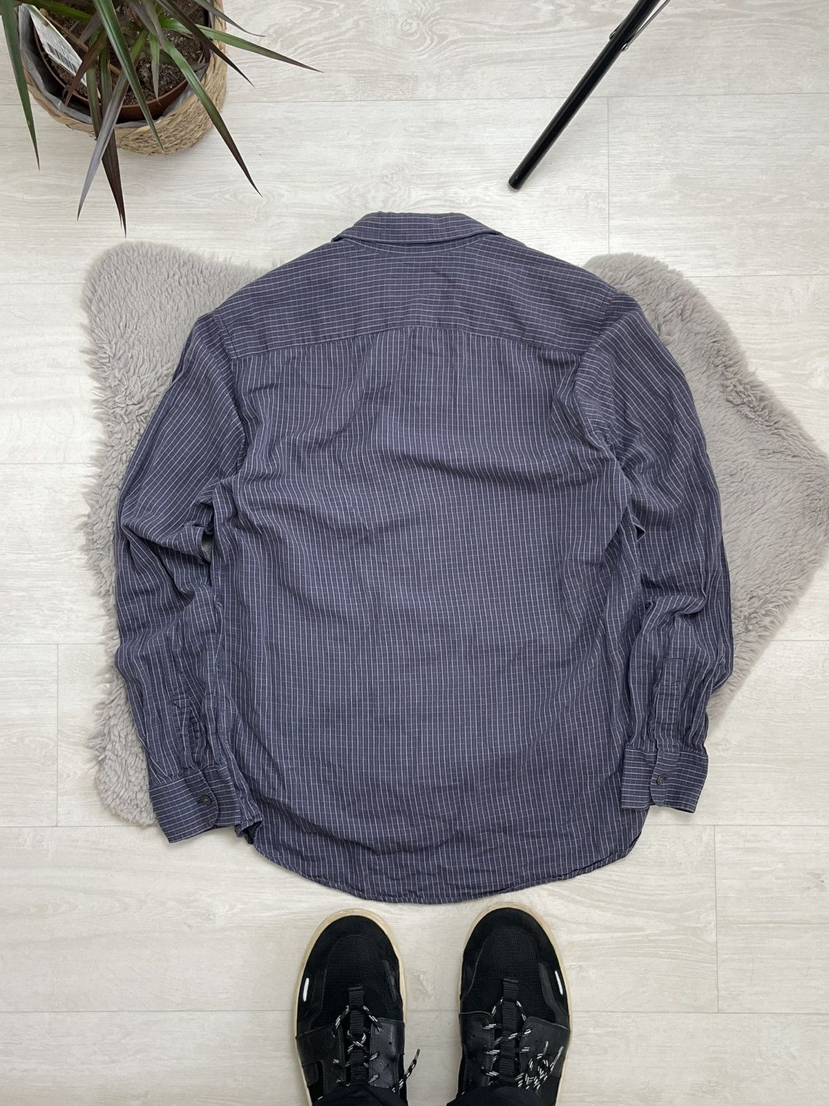 Vintage Shirt Japanese Style Luxury Brand