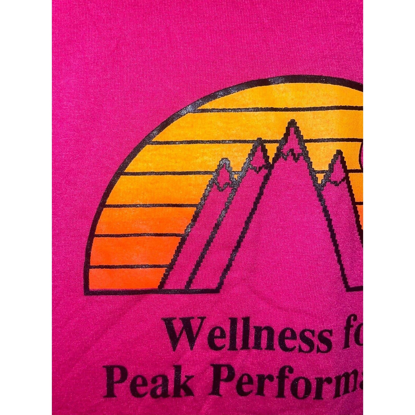 Jerzees Vintage Bozeman School Shirt Wellness Peak Pink Tee VTG 90s Size US L / EU 52-54 / 3 - 3 Thumbnail