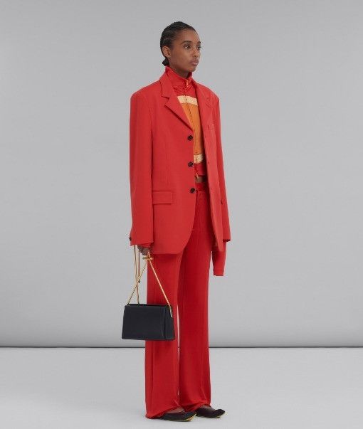Marni o1srvl11e0724 Jacket in Red Size US M / EU 48-50 / 2 - 5 Thumbnail