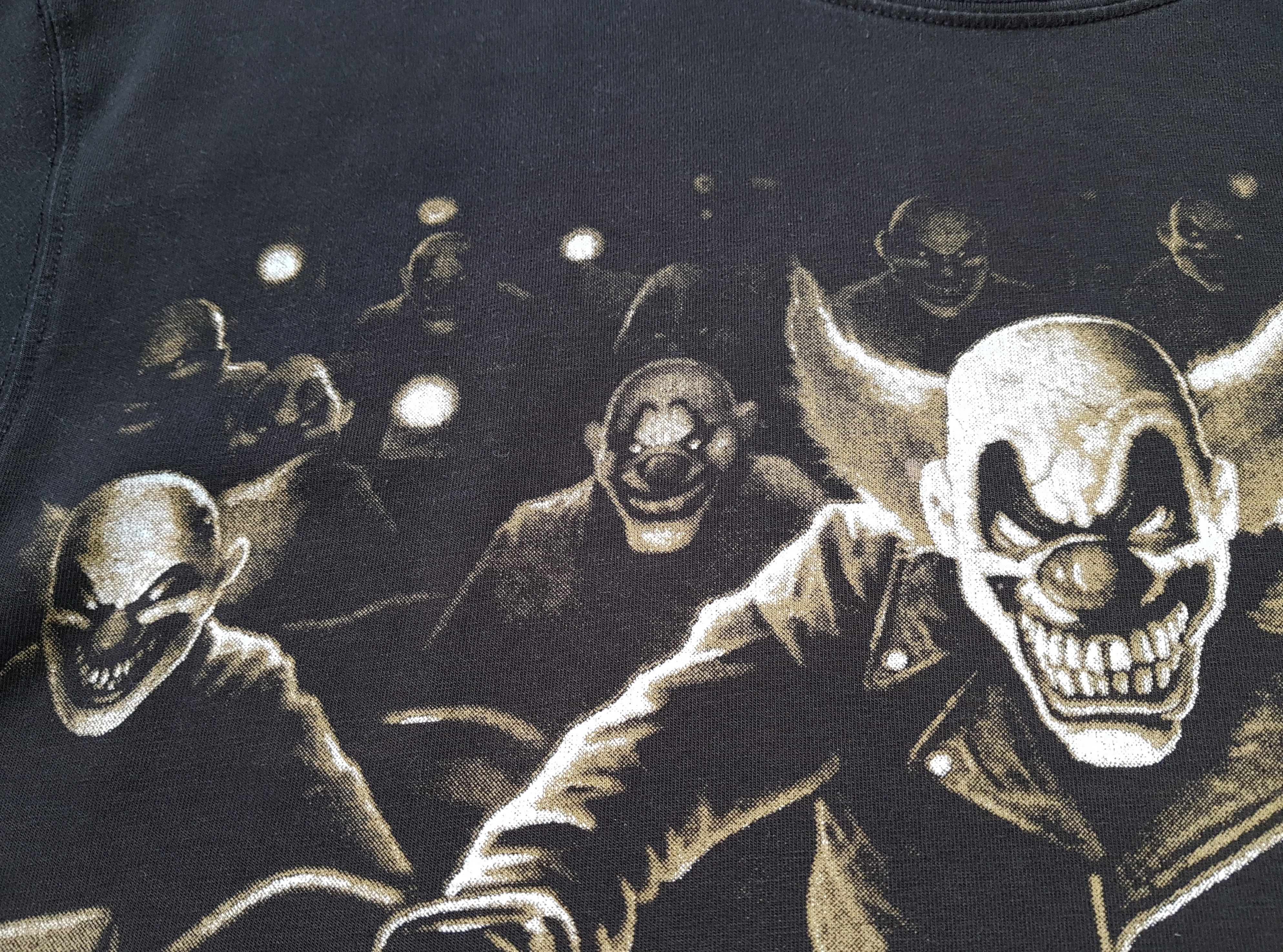 Harley Davidson Harley Davidson Vintage Clown Biker T Shirt made in USA Size US XL / EU 56 / 4 - 9 Thumbnail
