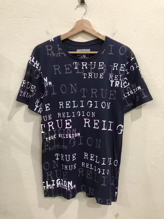 True Religion True Riligion Overprint Tshirt Size US S / EU 44-46 / 1 - 2 Thumbnail