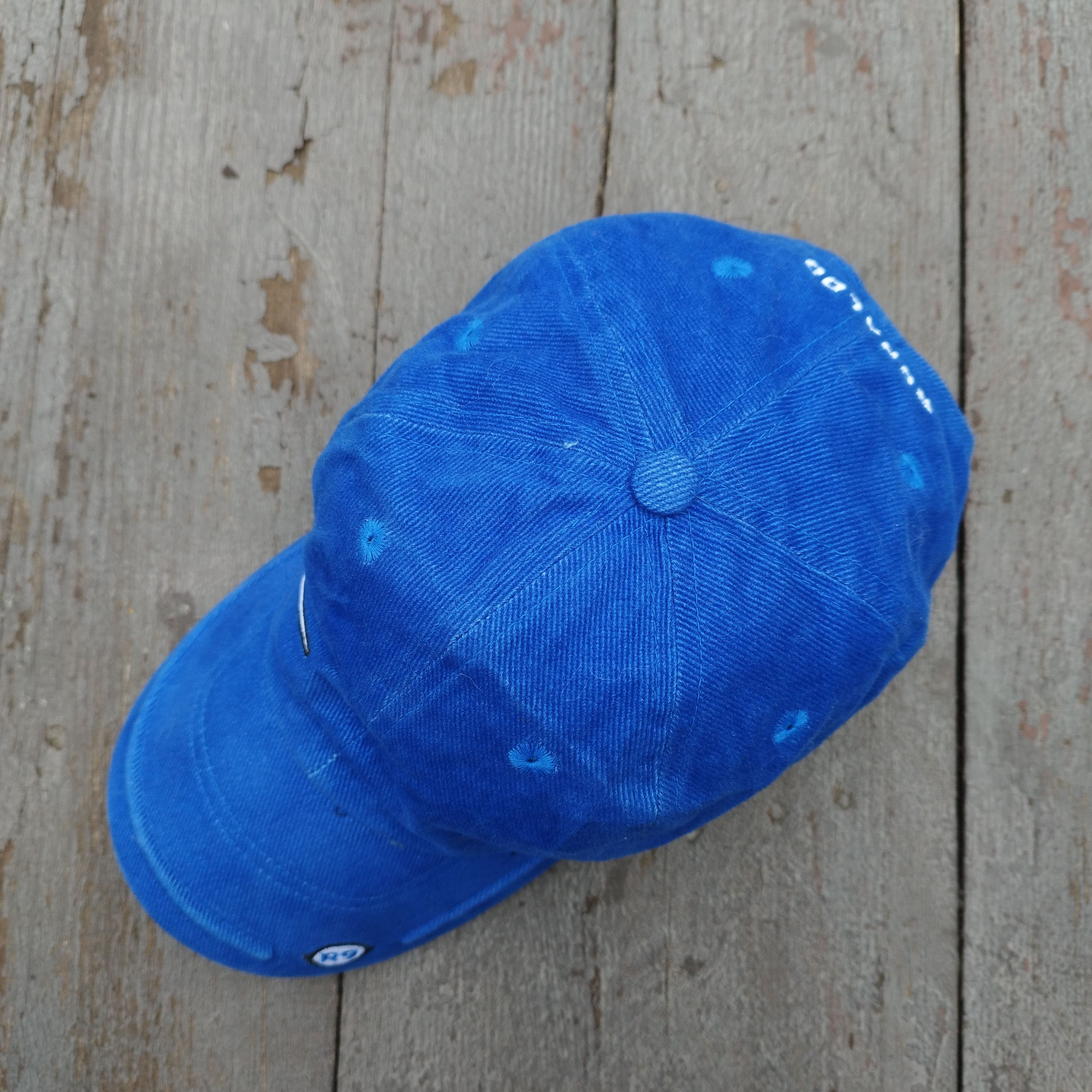 Nike Vintage Nike Ronaldo Swoosh Cap - Blue/White - One Size Size ONE SIZE - 7 Thumbnail
