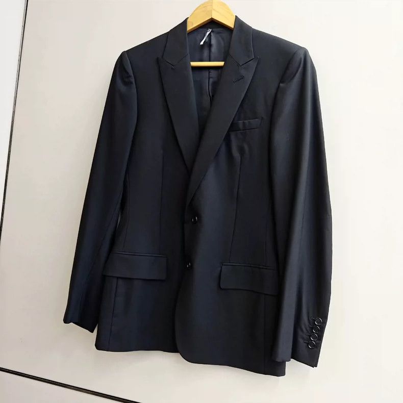 Dior Dior Men's Wool Suit Jacket - dmc Size US L / EU 52-54 / 3 - 1 Thumbnail