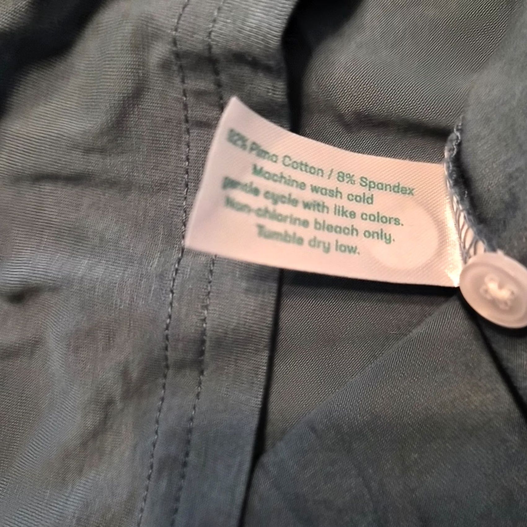 Vintage Criquet Polo Shirt Men’s XL Green Pima Cotton Blend Short Sleeve Golf G204 Shirt Mens XL Regular Collar Button Solid Green 90s? Size US XXL / EU 58 / 5 - 4 Thumbnail