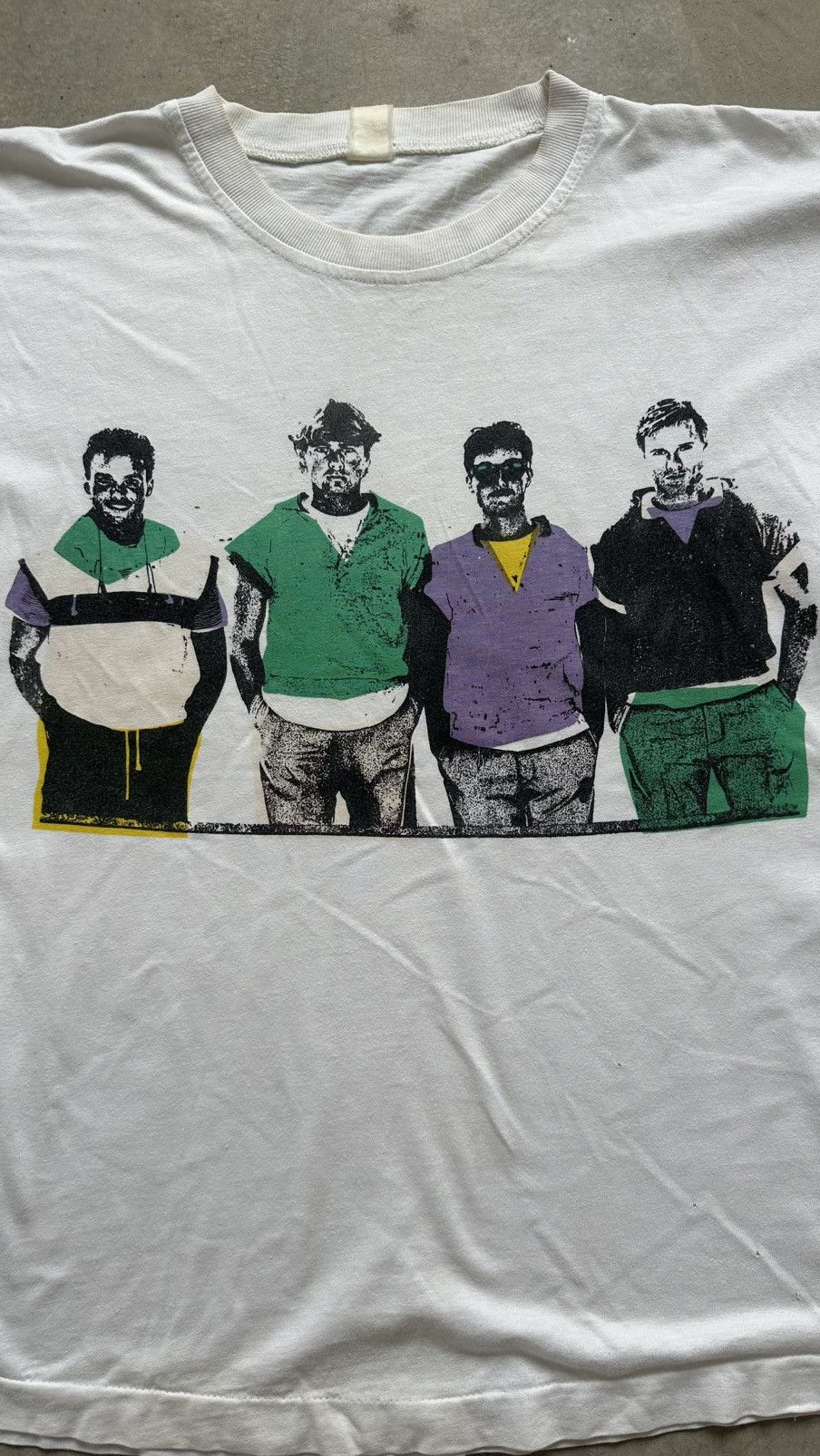 Band Tees VINTAGE LINE UP ART BAND TEE Size US L / EU 52-54 / 3 - 2 Thumbnail