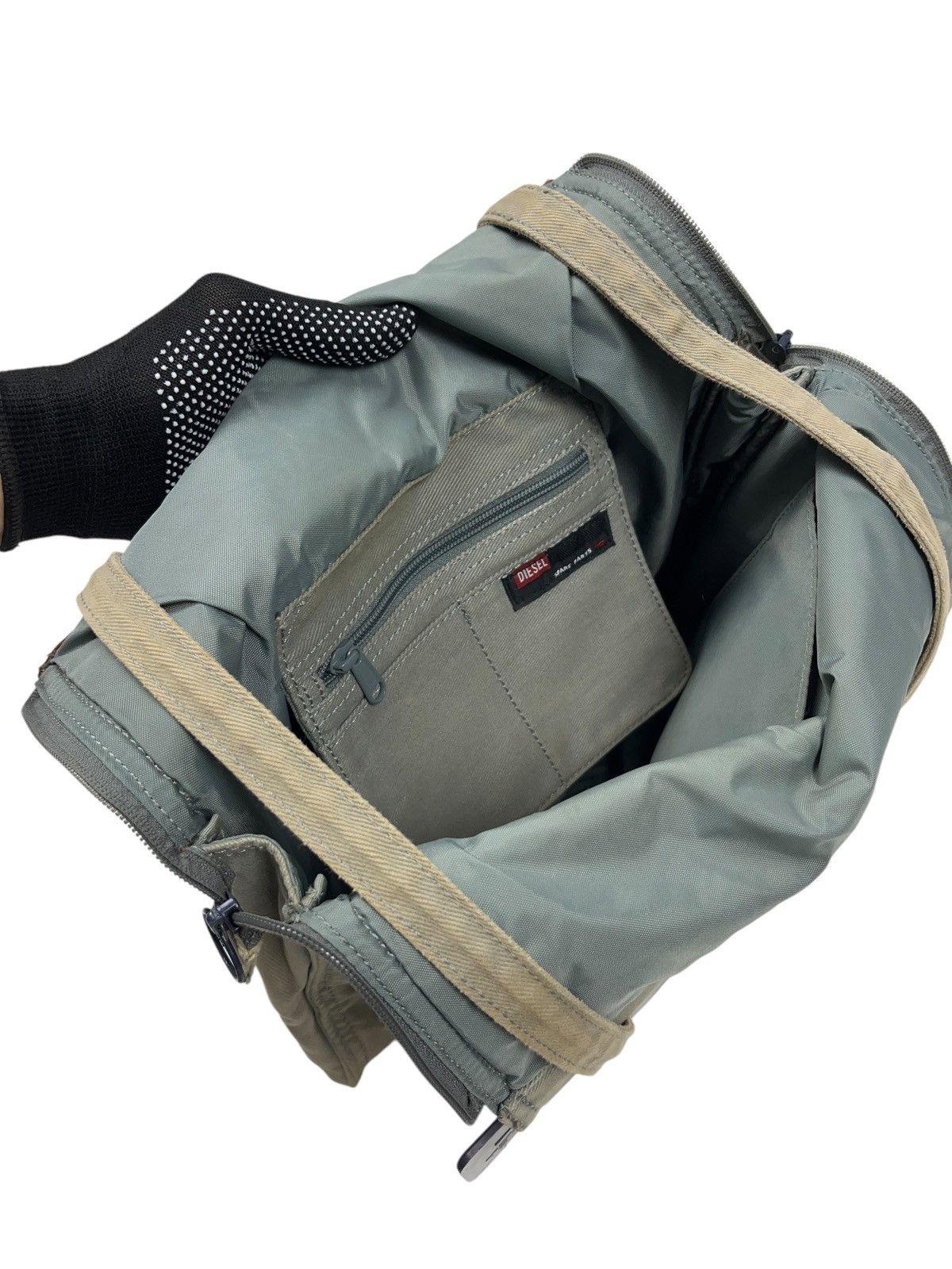 Diesel Vintage Diesel Spare Parts Double Sided Crossbody Bag y2k Size ONE SIZE - 8 Thumbnail
