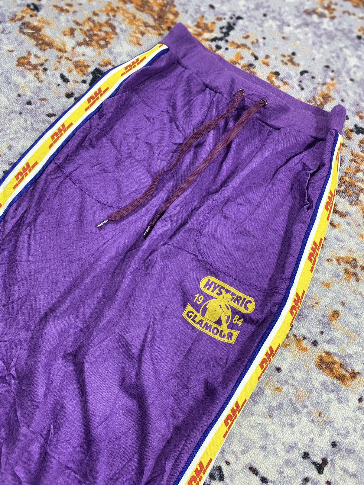 Hysteric Glamour “RARE” Maxi Skirt Hysteric glamour x DHL purple size 27-30 Size 27" / US 4 / IT 40 - 4 Thumbnail