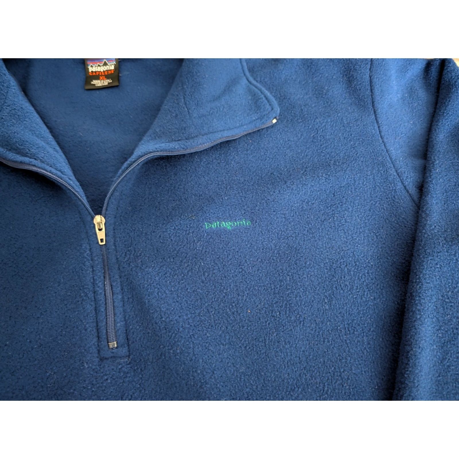 Patagonia Vintage Patagonia Pullover Sweater Jacket Mens XL Capilene Fleece USA Made 90s Size US XL / EU 56 / 4 - 5 Thumbnail