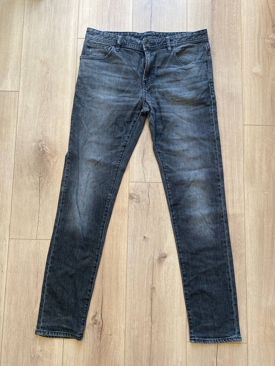 Armani Exchange Armani Exchange Skinny J14 Jeans 33 Washed Black Size US 33 - 5 Thumbnail