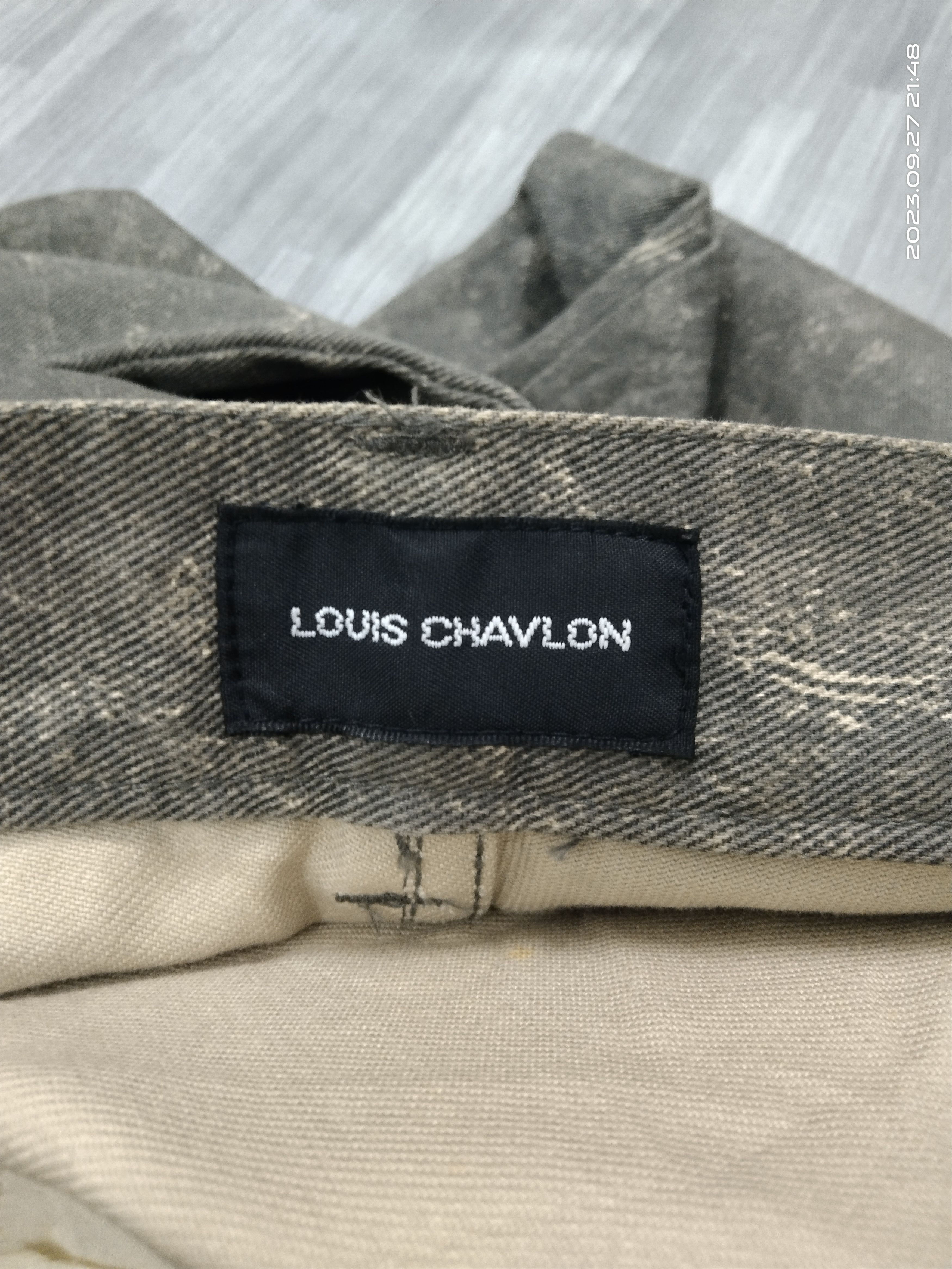 Vintage FLARE SICK LOUIS CHAVLON DENIM PANTS Size US 31 - 8 Thumbnail