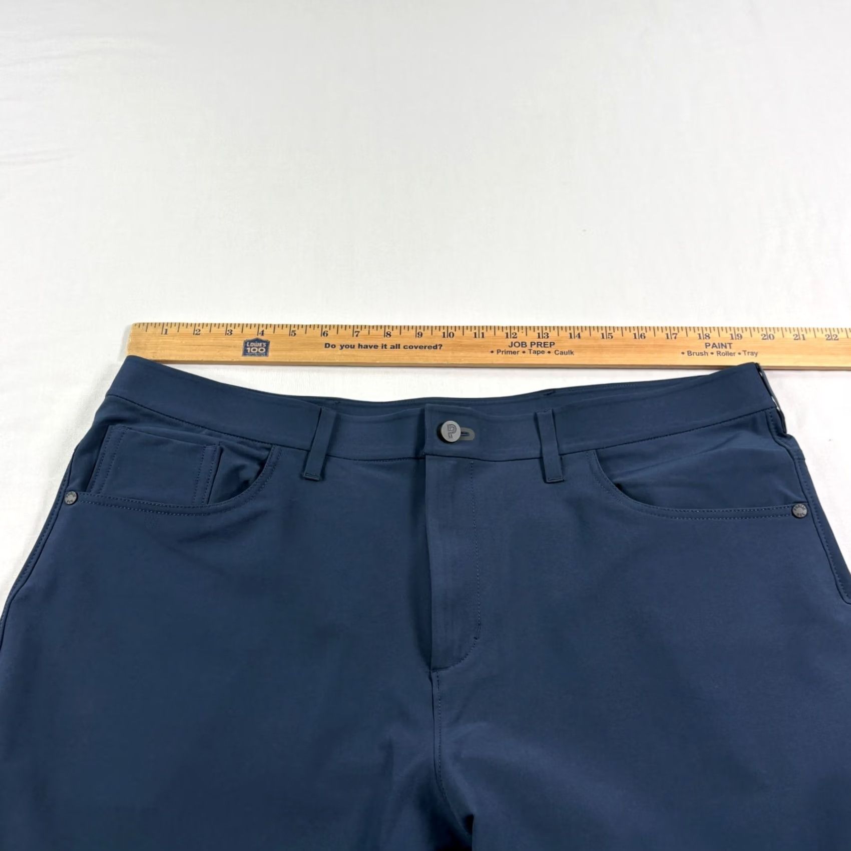 Vintage Public Rec Dealmaker Pants Mens 38x30 Blue Chino 5 Pocket Golf Stretch Regular Straight 30 in Inseam LL Size US 38 / EU 54 - 6 Thumbnail
