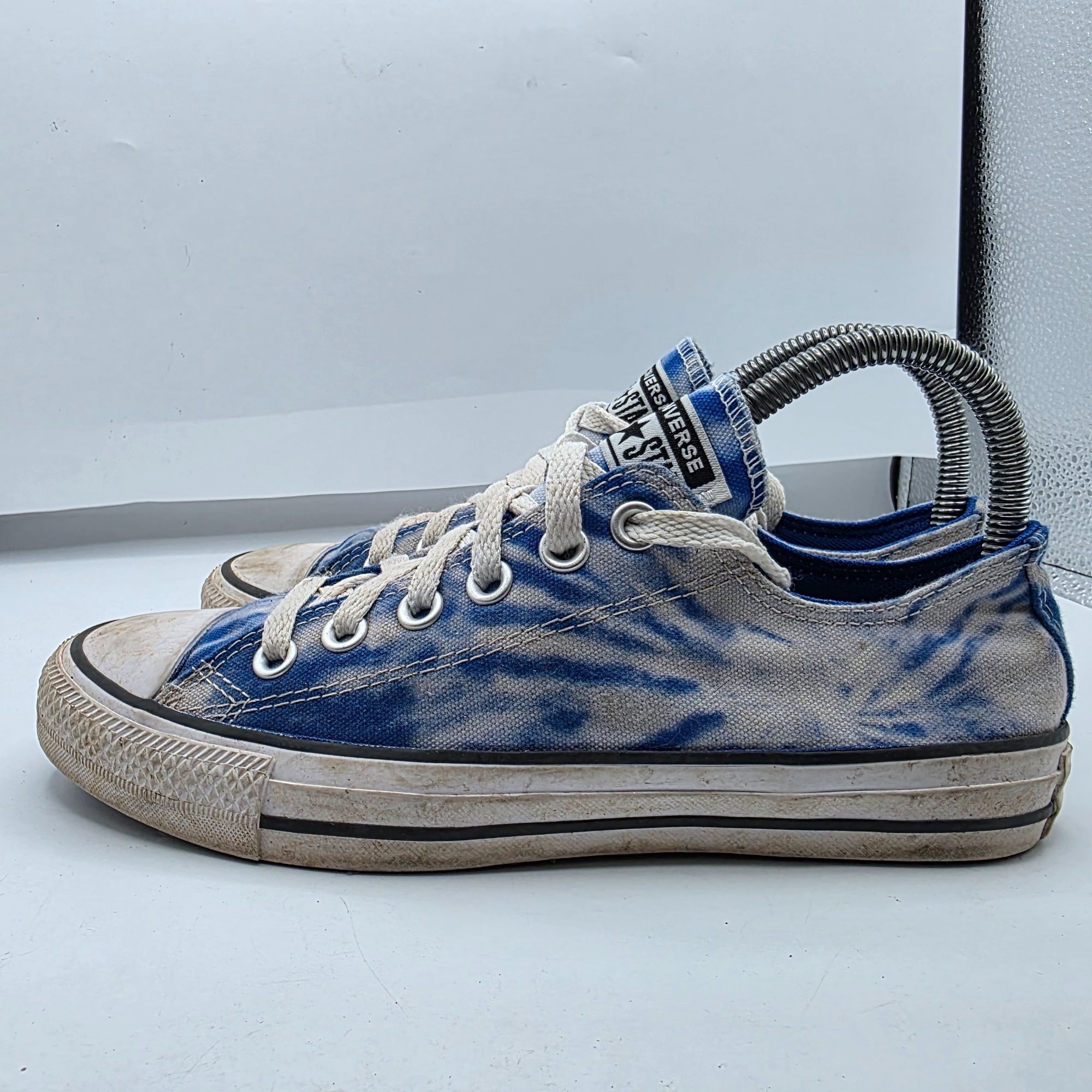 Converse Converse All Star Tie-Dye Sneakers Womens Size 6.5 Blue Canv Size US 6.5 / IT 36.5 - 13 Thumbnail