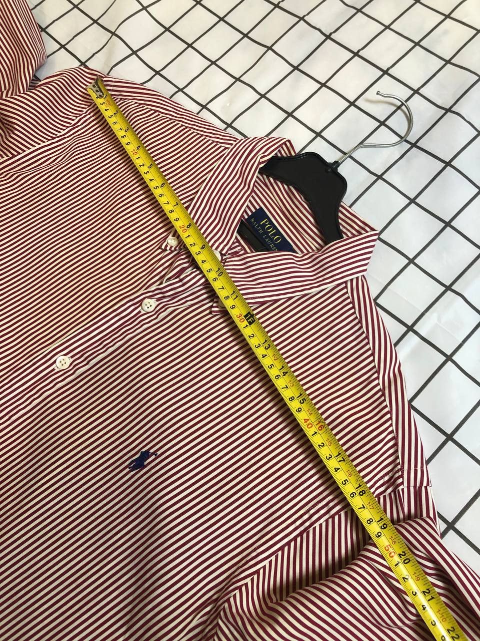 Polo Ralph Lauren Ralph Lauren Shirt Mens Purple Striped Custom Fit Small Pony Size US XL / EU 56 / 4 - 10 Thumbnail