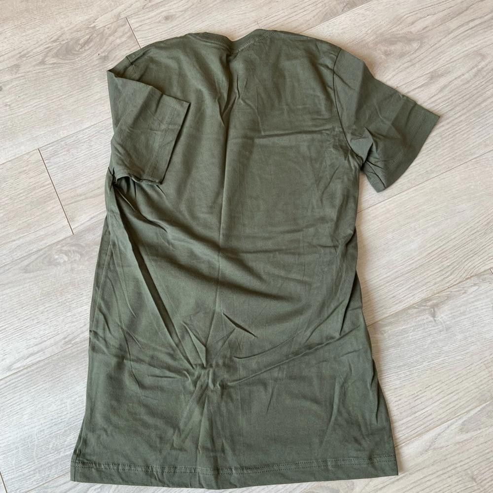 Designer Green Cattle Dog Mom Short Sleeve Shirt Size S / US 4 / IT 40 - 3 Thumbnail