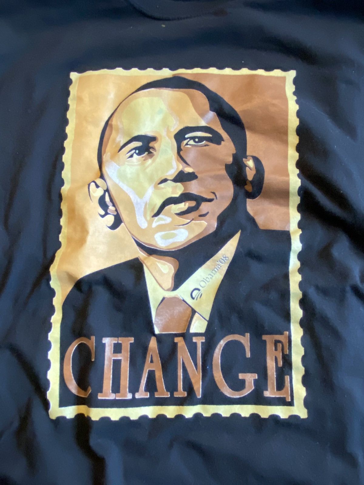Vintage Obama tee Size US XL / EU 56 / 4 - 2 Thumbnail