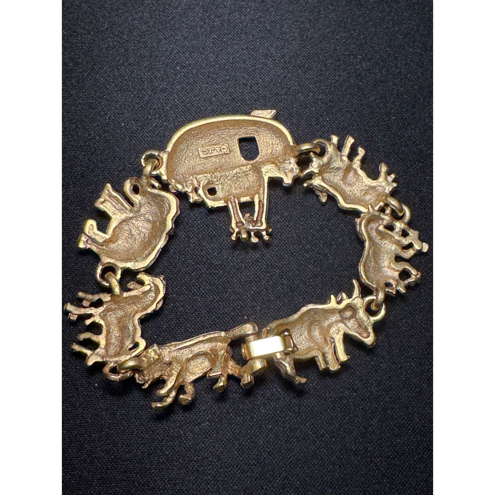 Other Noah's Ark Gold Tone Bracelet Size 6.5 Size ONE SIZE - 6 Thumbnail