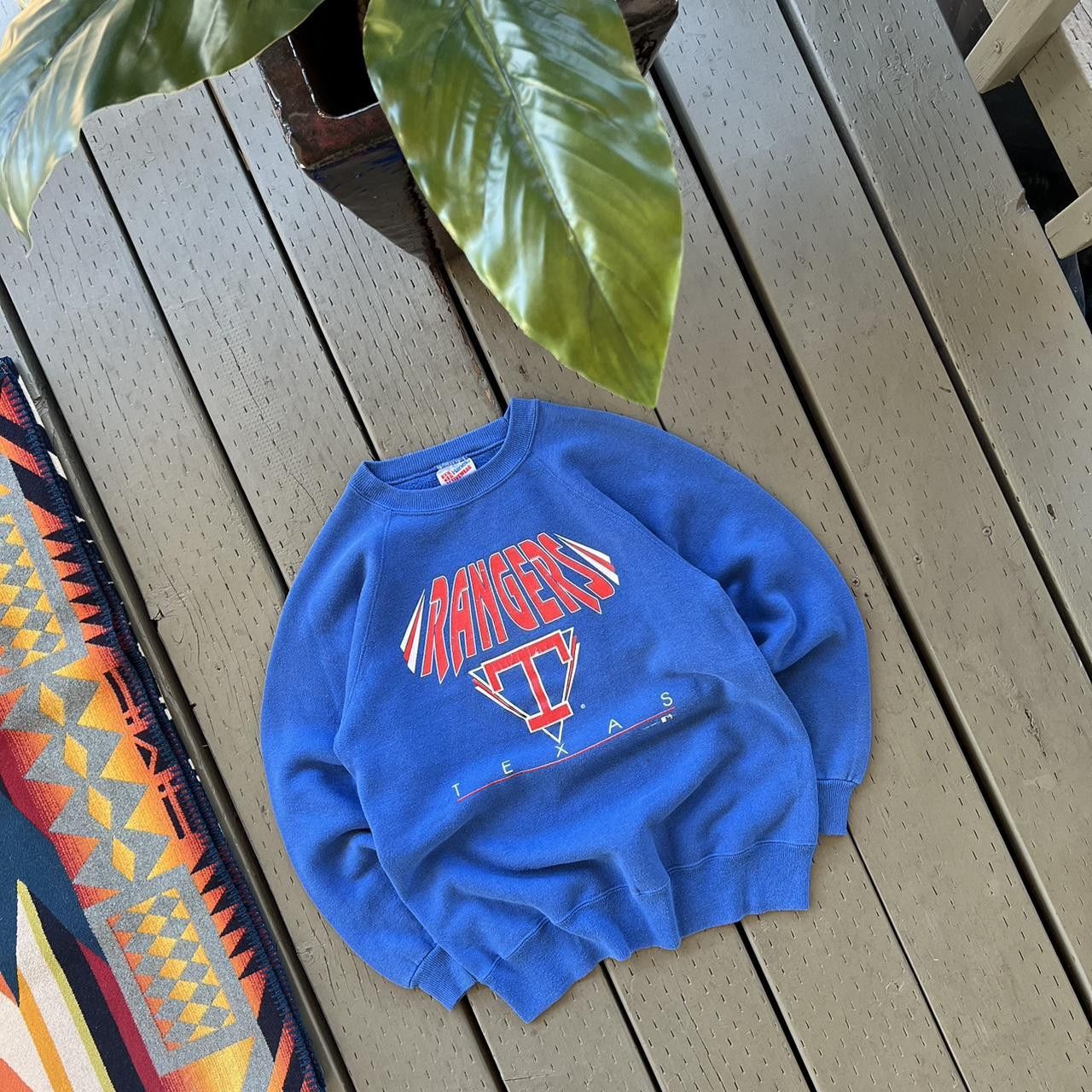 MLB × Vintage VTG MLB Texas Rangers baseball sweater Size US S / EU 44-46 / 1 - 1 Thumbnail