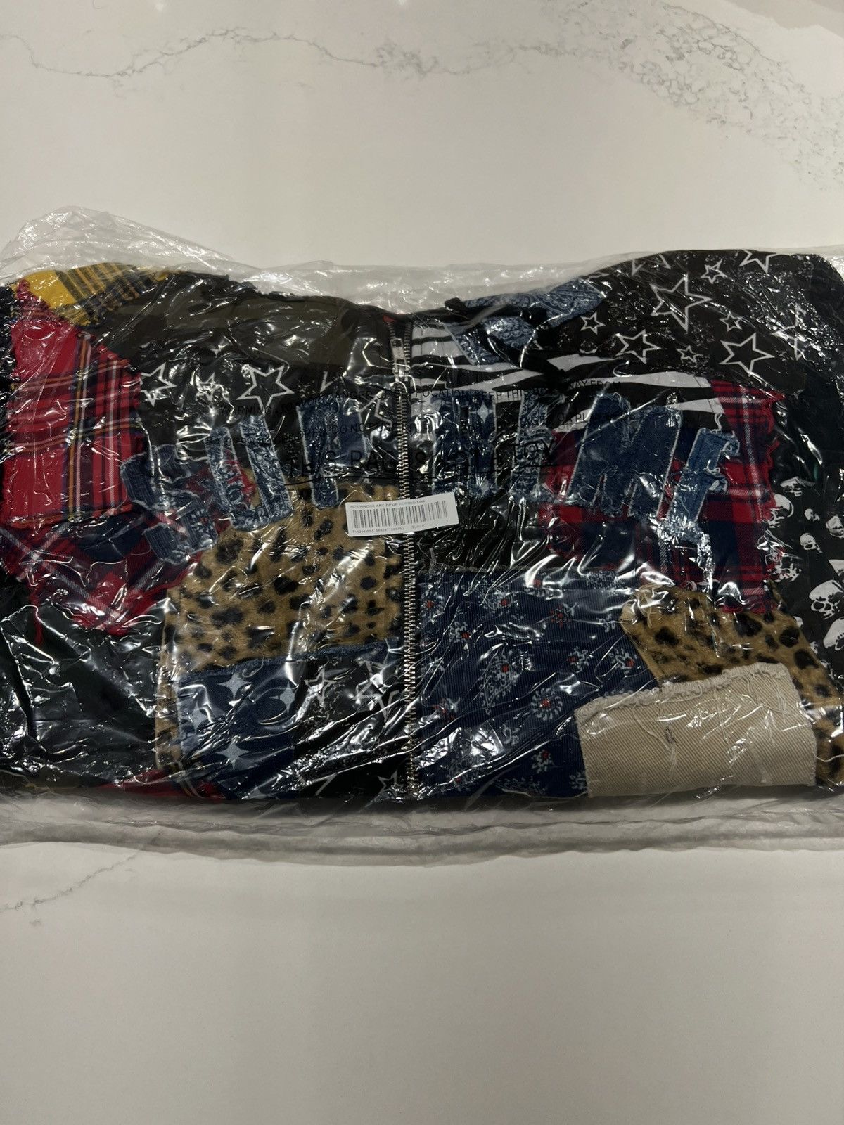 Supreme Supreme Patchwork Zip Up Hooded Sweatshirt Size Large Size US L / EU 52-54 / 3 - 4 Thumbnail