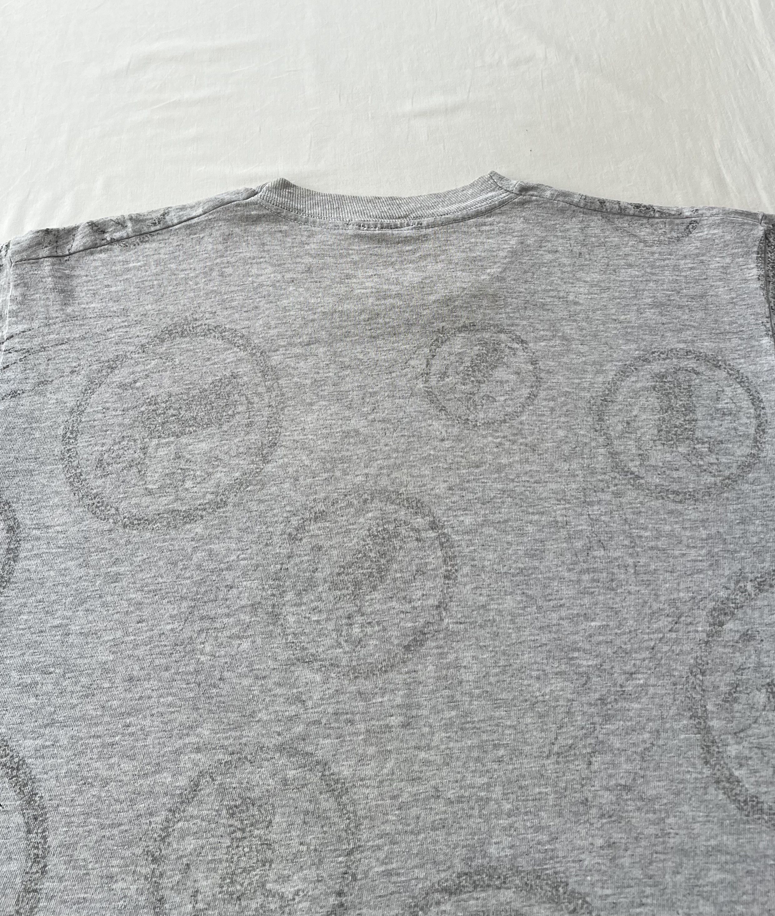 NFL Vintage 1992 Washington Redskins NFL AOP Gray T-shirt Size US L / EU 52-54 / 3 - 15 Thumbnail