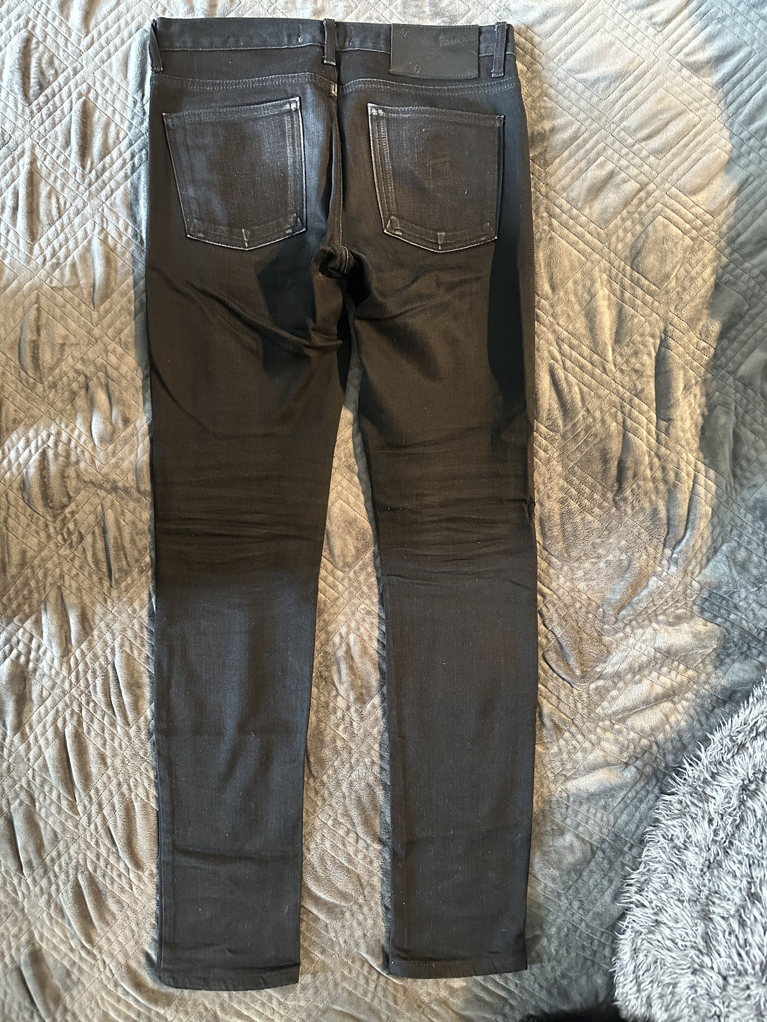 Naked & Famous Raw Cashmere Super Guy Denim Size US 31 - 3 Thumbnail