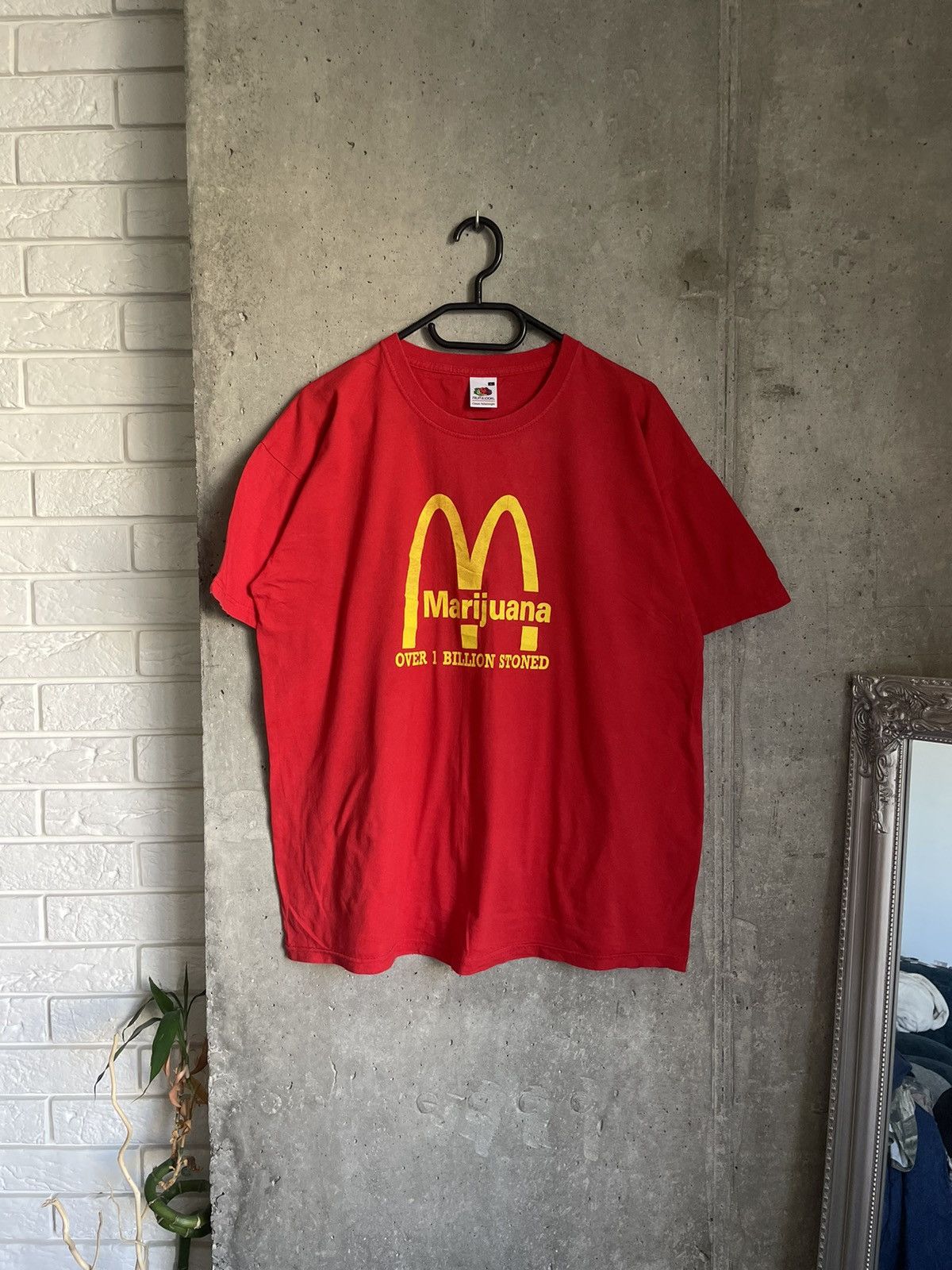 Japanese Brand × Sex Skateboards Mcdonalds/Marijuana Over 1 Billion Stoned T-shirt Faded Y2k Size US L / EU 52-54 / 3 - 4 Thumbnail