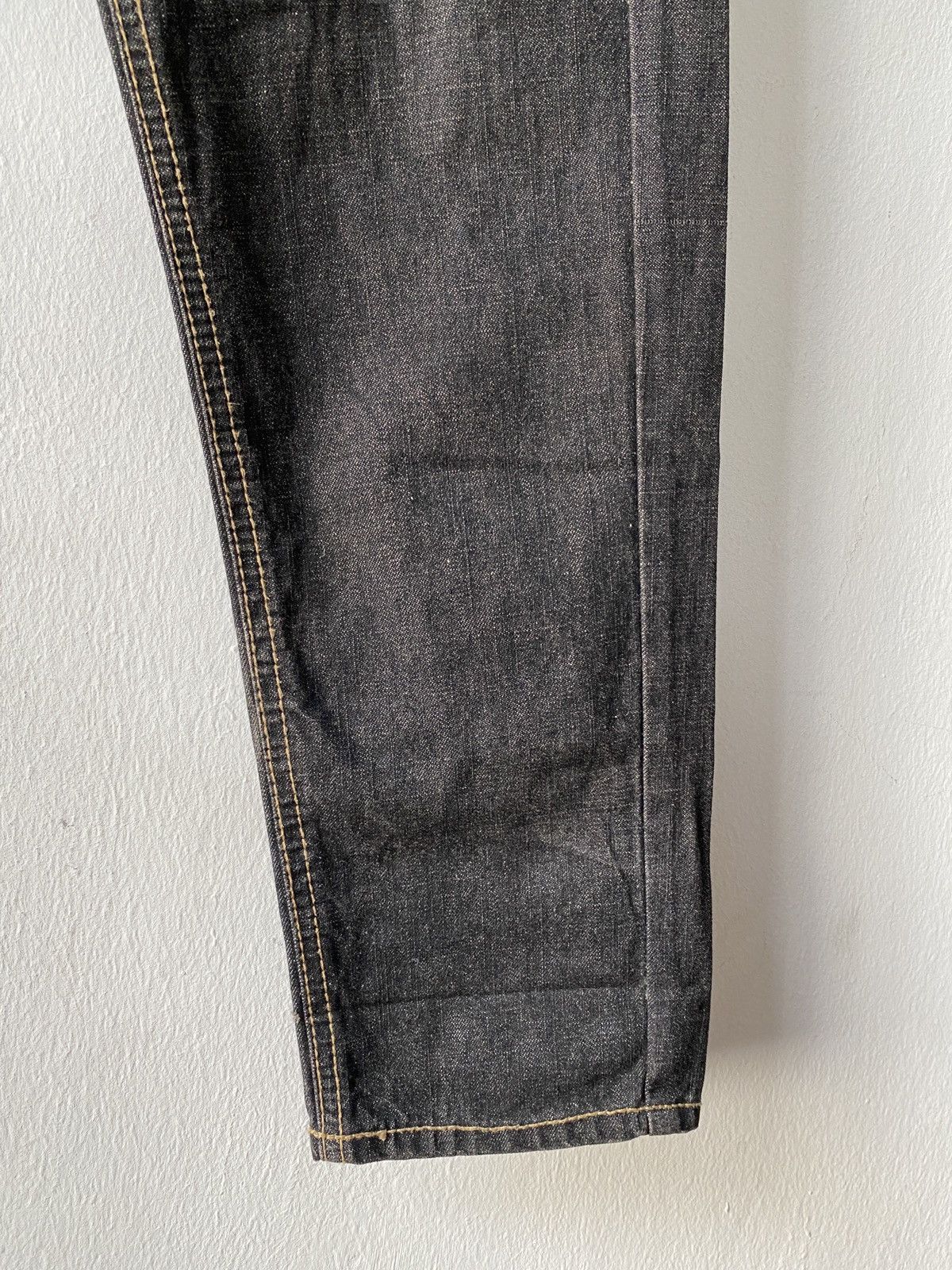Japanese Brand × Seditionaries Vintage Japanese Graffito Stitch Double Waist Design Denim Size US 31 - 8 Thumbnail