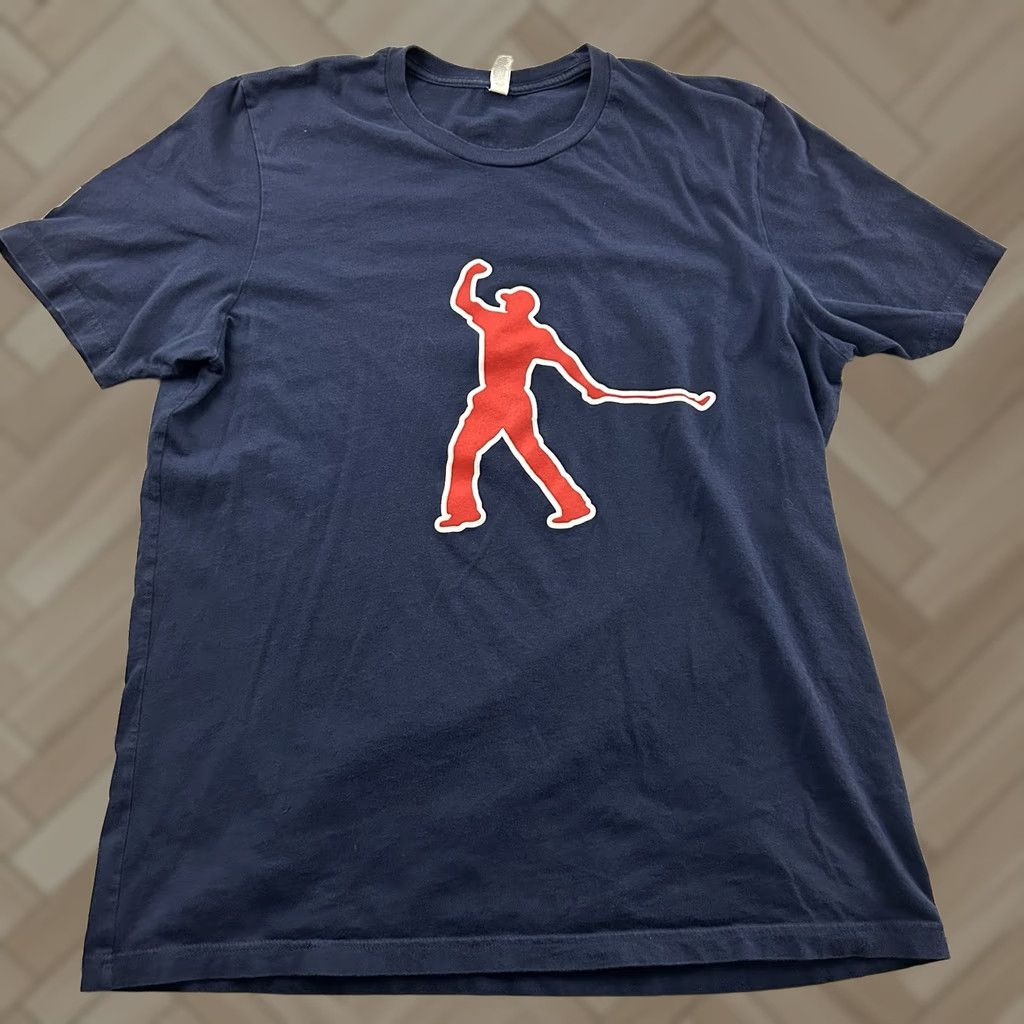 Vintage Barstool Sports Tiger Woods Short Sleeve T Shirt Men XL Blue Canvas Size US XL / EU 56 / 4 - 1 Thumbnail