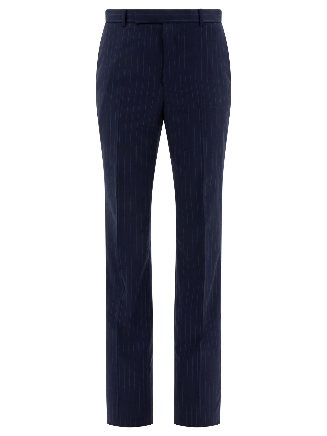 Pinstriped Tailored Trousers