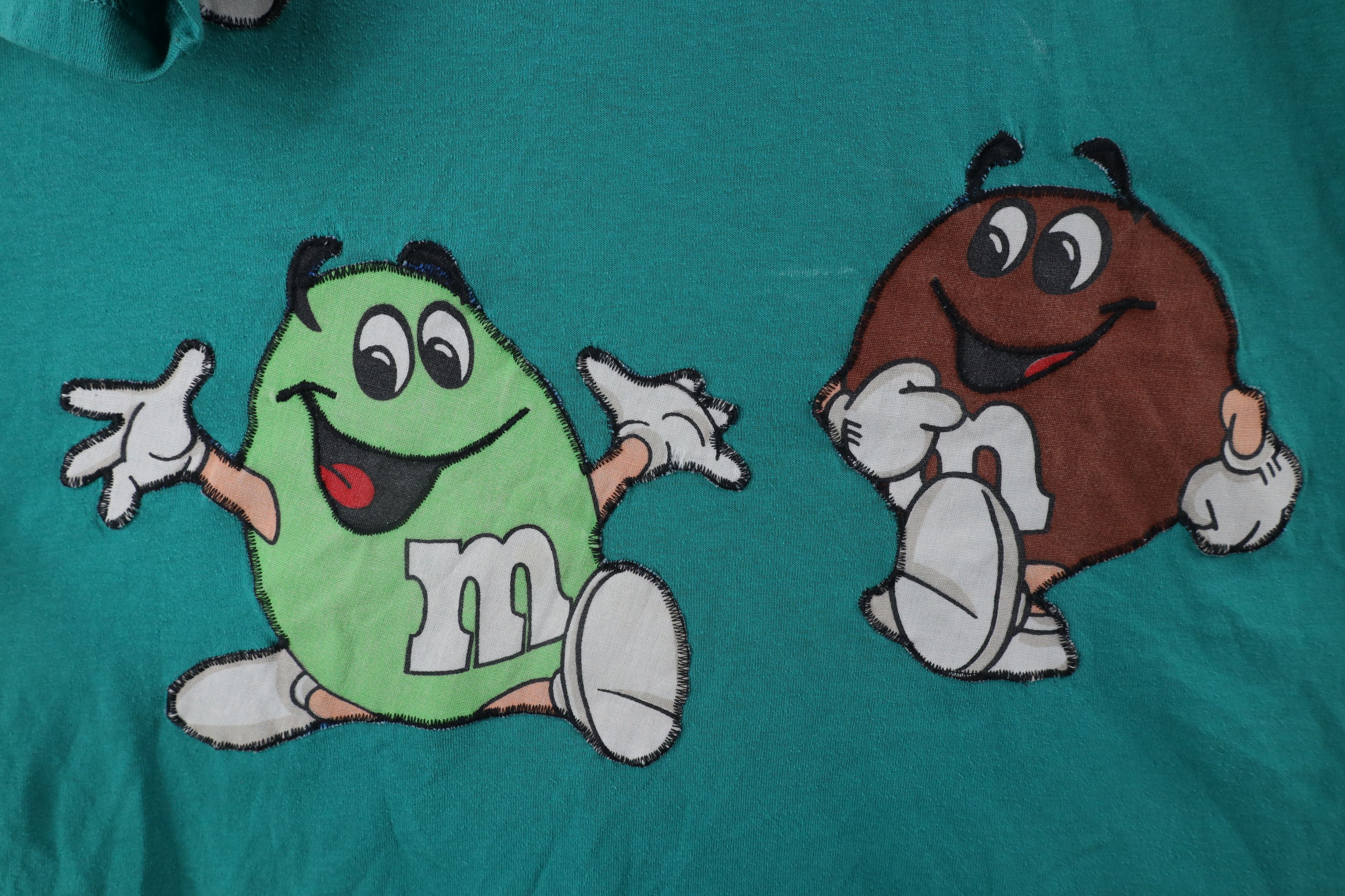 Vintage Vintage 90s Mars Candy M&Ms Short Sleeve T-Shirt USA Size L / US 10 / IT 46 - 5 Thumbnail