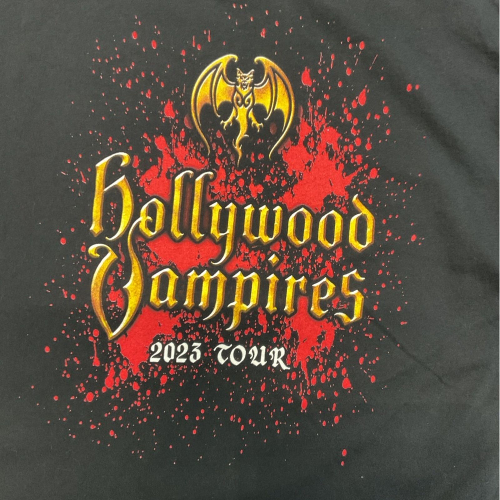 Gildan Hollywood Vampire 2023 Tour T-Shirt Size US XL / EU 56 / 4 - 7 Thumbnail
