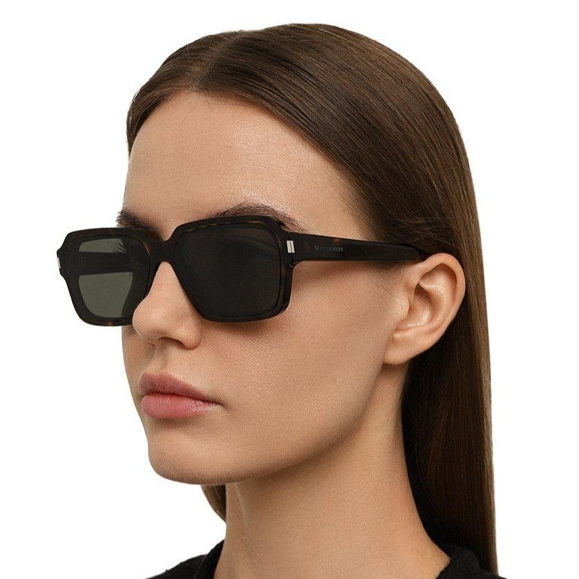 Saint Laurent Paris NEW SAINT LAURENT SUNGLASSES SL611 002 HAVANA UNISEX EYEWEAR Size ONE SIZE - 2 Thumbnail