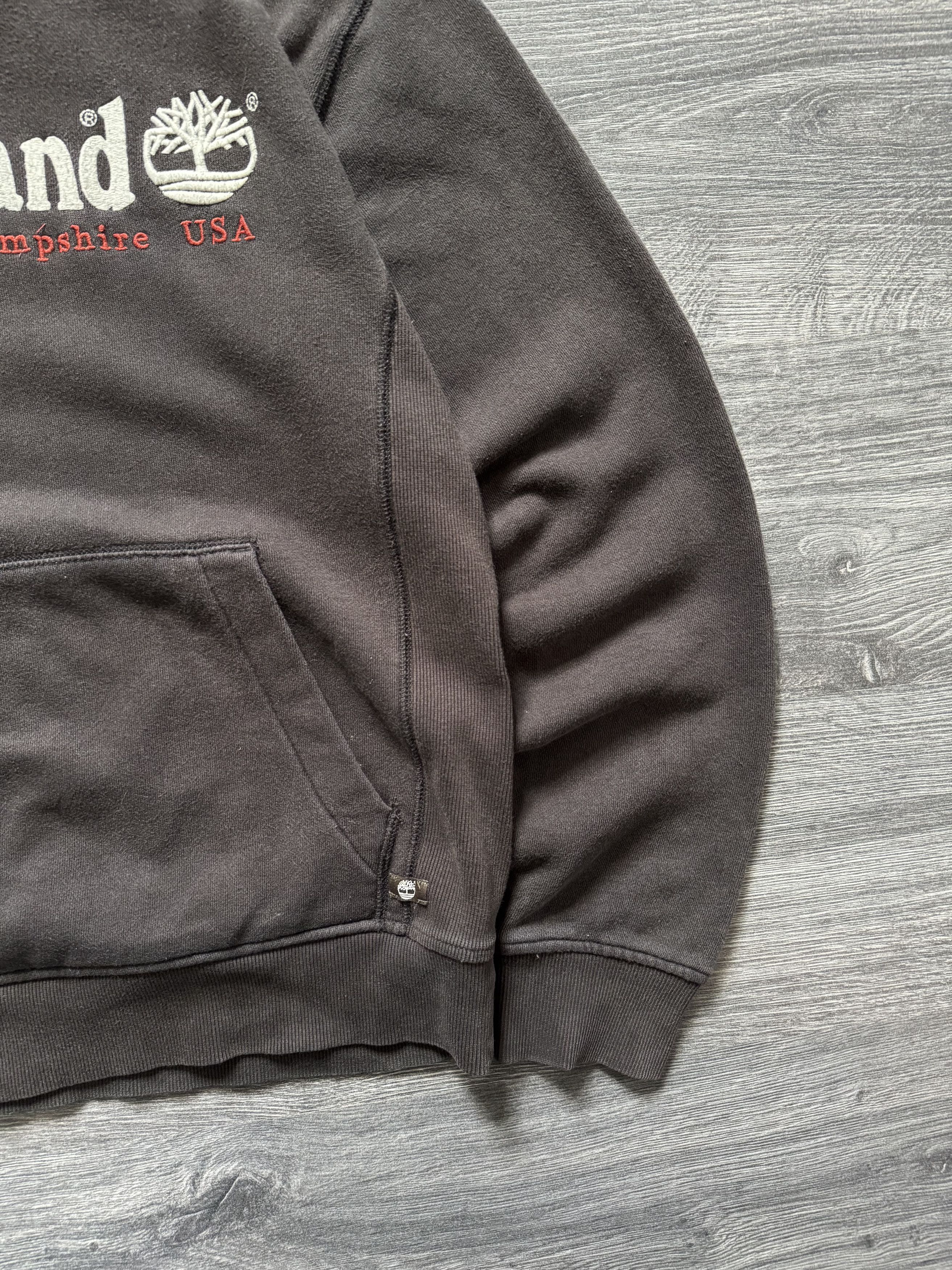 Timberland Vintage Timberland Embroidered Big Logo Faded Hoodie Size US S / EU 44-46 / 1 - 6 Thumbnail