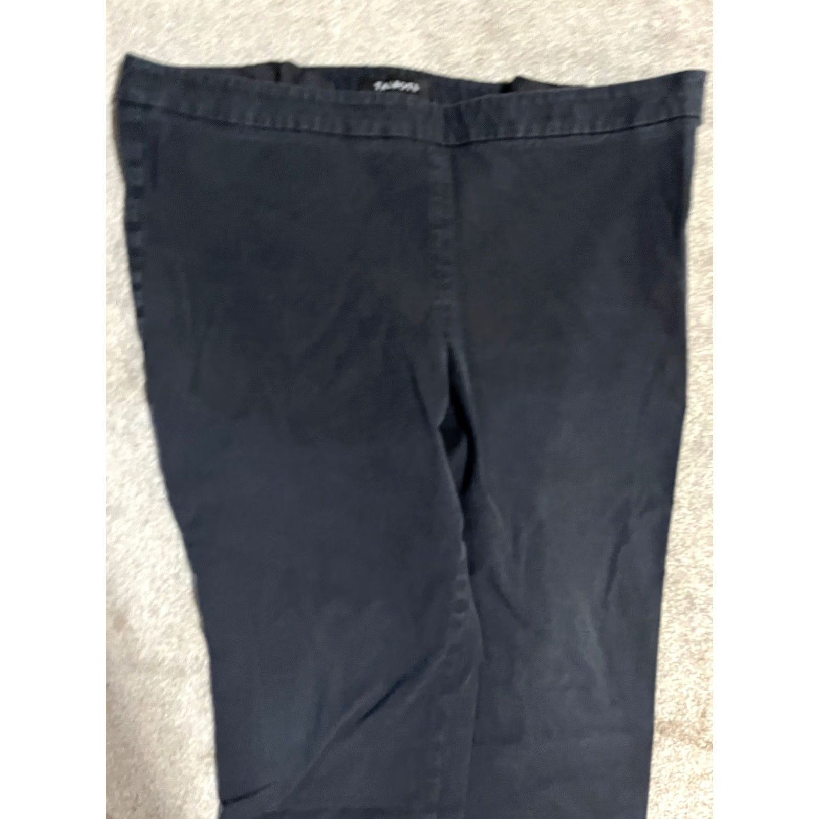 Talbots Talbots Pants Women 16P Black Chatham Ankle Pant Stretch Tapered Vintage Size 38" / US 16 / IT 52 - 2 Thumbnail