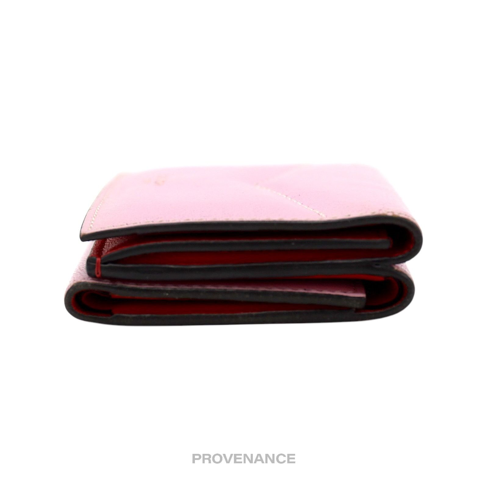 Givenchy 🔴 Givenchy Trifold Wallet - Two Tone Pink Red Leather Size ONE SIZE - 9 Thumbnail