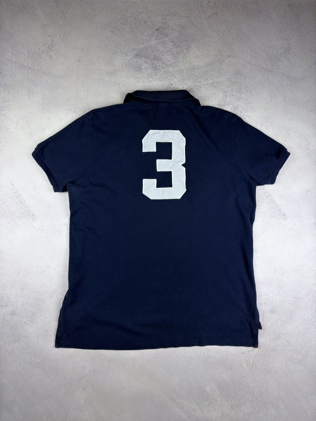 Polo Ralph Lauren Polo Ralph Lauren Big Pony Polo Shirt Navy Men's L Custom Size US L / EU 52-54 / 3 - 7 Thumbnail