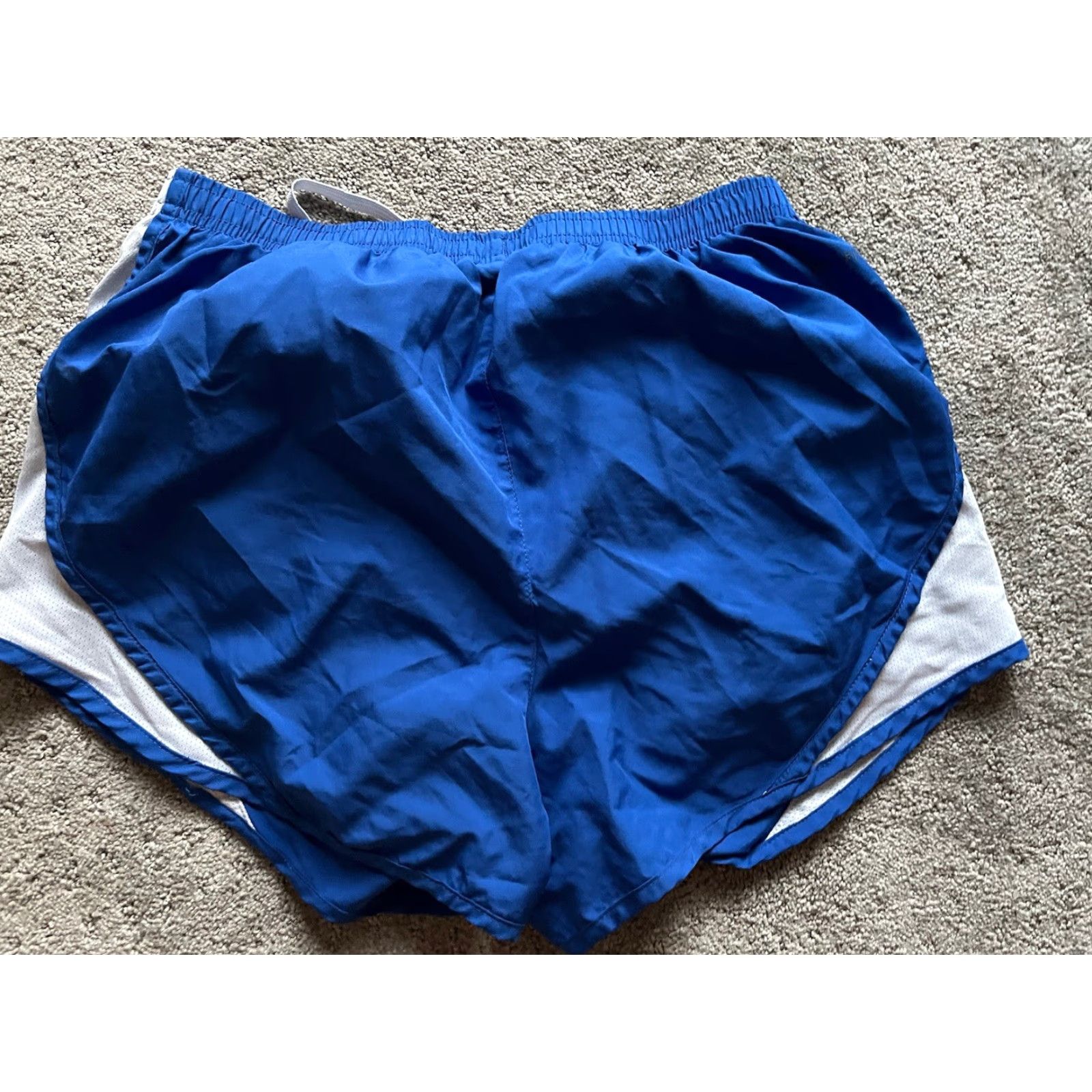 Nike Nike Dri Fit Tempo Running Shorts Blue Lined Women's Medium Active Delaware UNIV Size 32" / US 10 / IT 46 - 2 Thumbnail