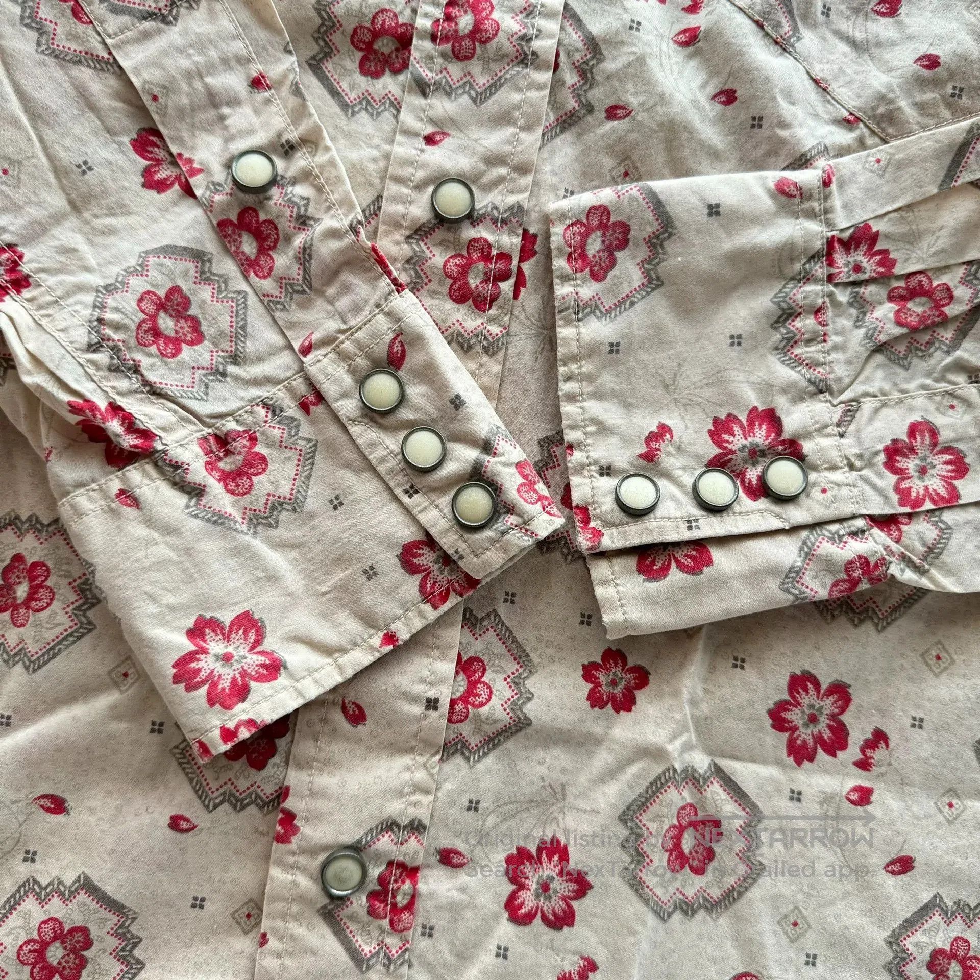 RRL Ralph Lauren RRL Sakura Western Shirt. Size US M / EU 48-50 / 2 - 4 Thumbnail