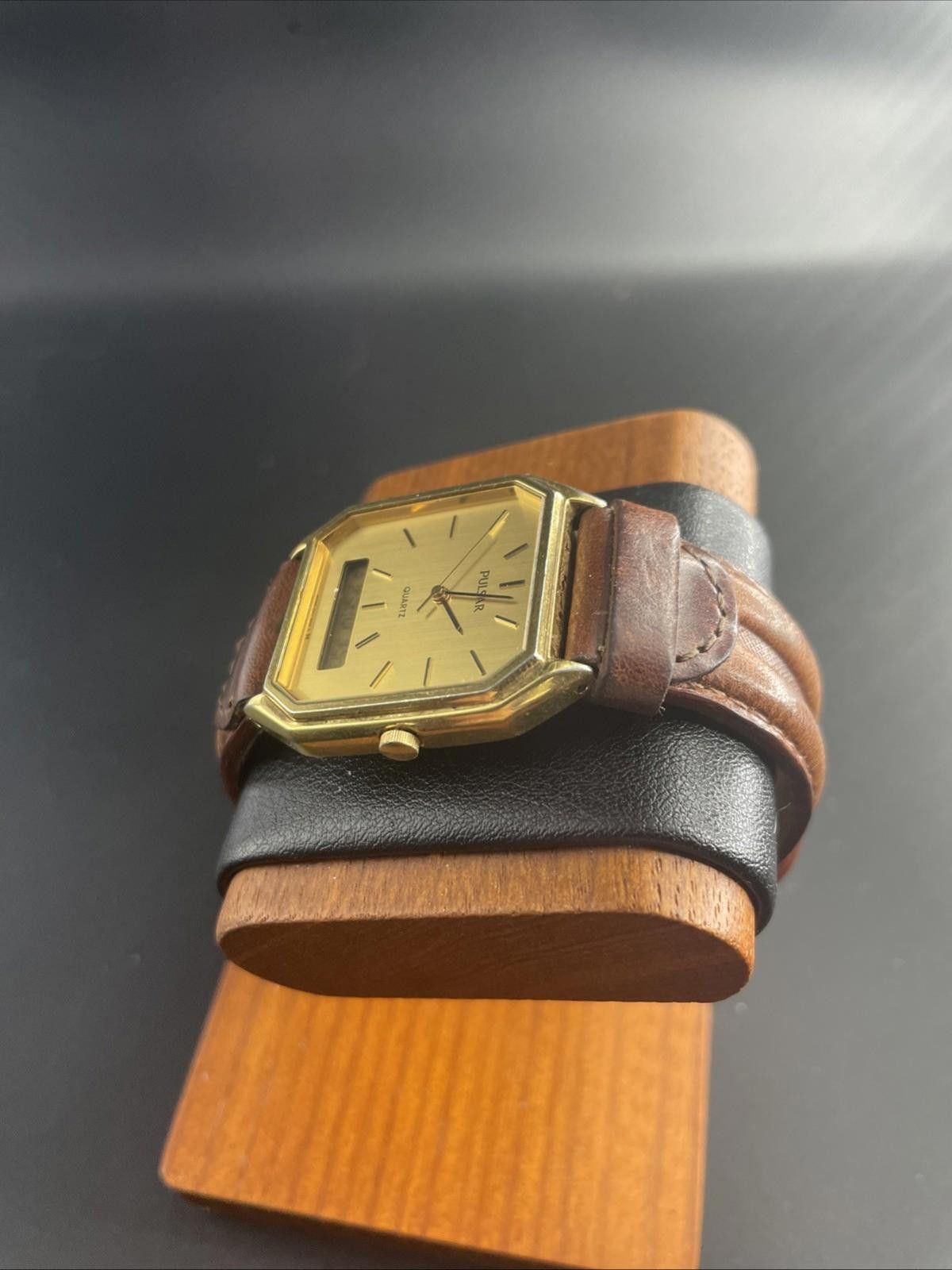 Pulsar Pulsar V011-5070 Digital Analog Gold Tone New Battery Size ONE SIZE - 2 Thumbnail