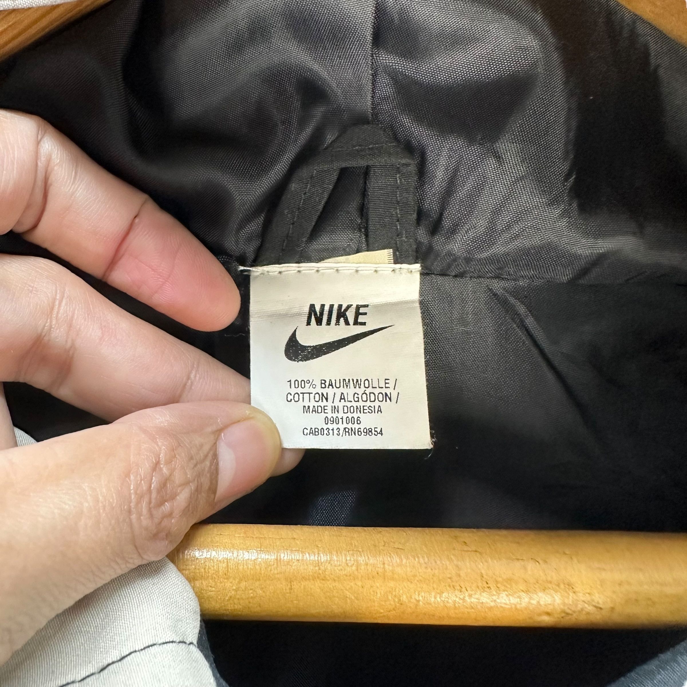 Nike NIKE SHOX BIG LOGO ANORAK JACKET #8875-033 Size US L / EU 52-54 / 3 - 6 Thumbnail