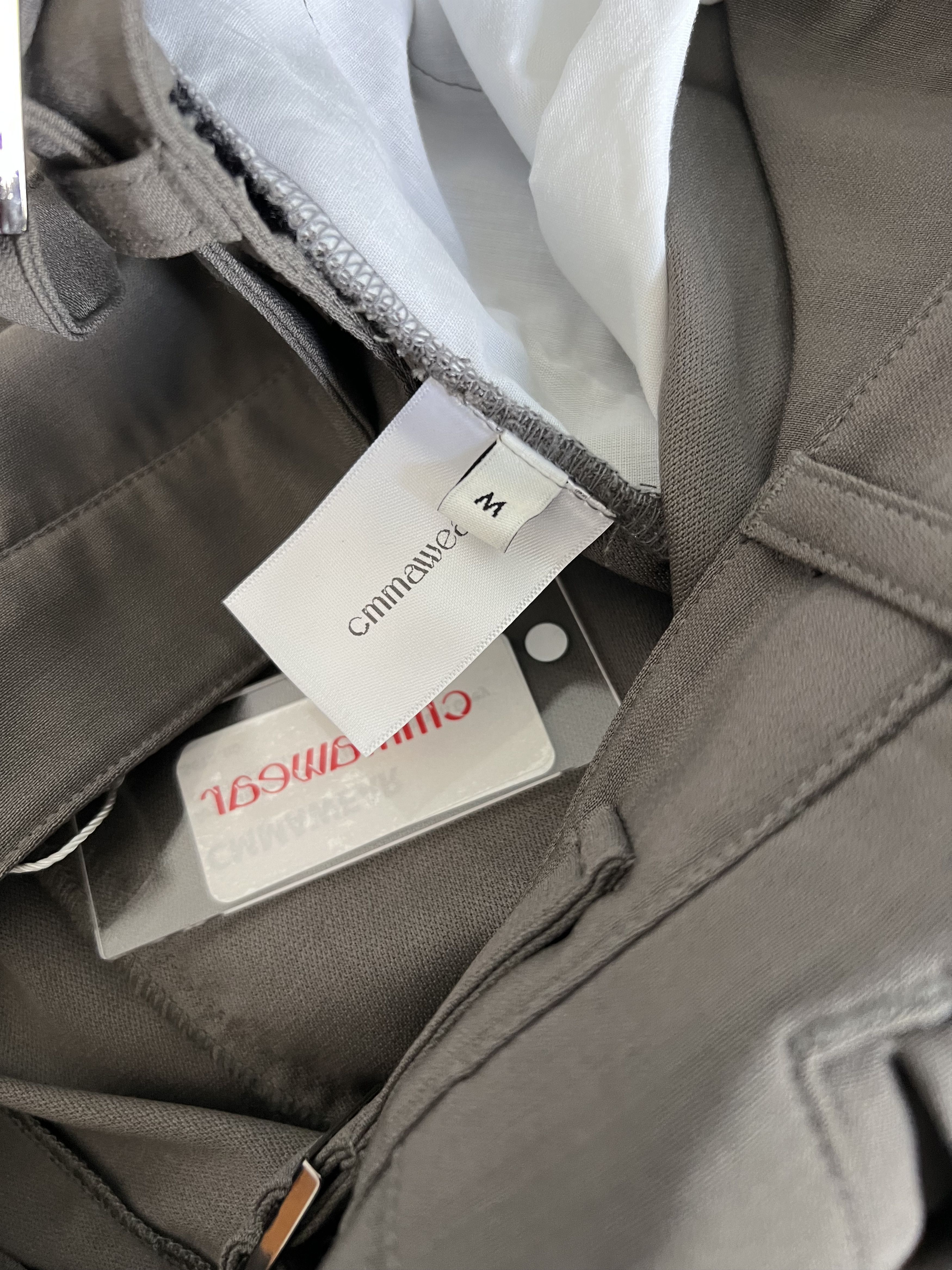 CMMAWEAR CMMAWEAR Articulated Back Zip Pants in Grey Size US 32 / EU 48 - 11 Thumbnail
