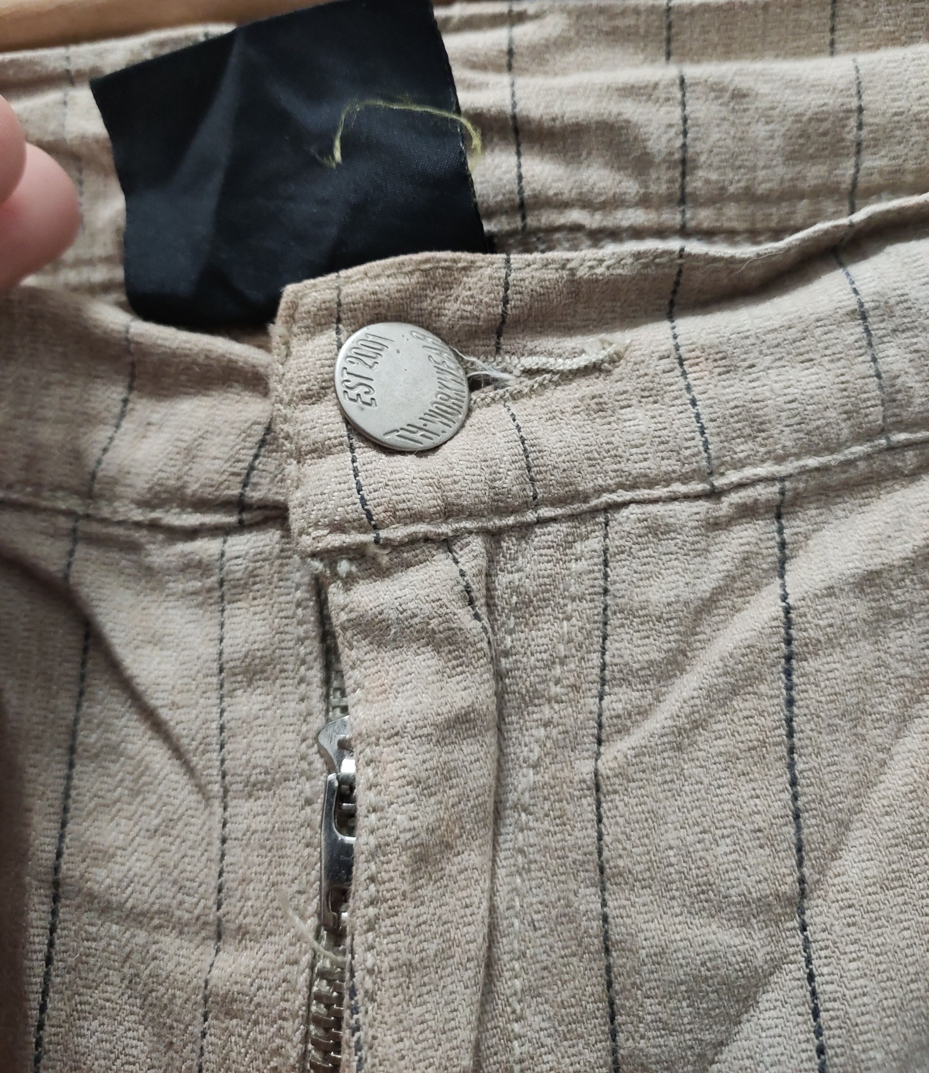 Seditionaries 💥 Twopercent Homme Banana Curve Pants 💥 Size US 33 - 10 Thumbnail