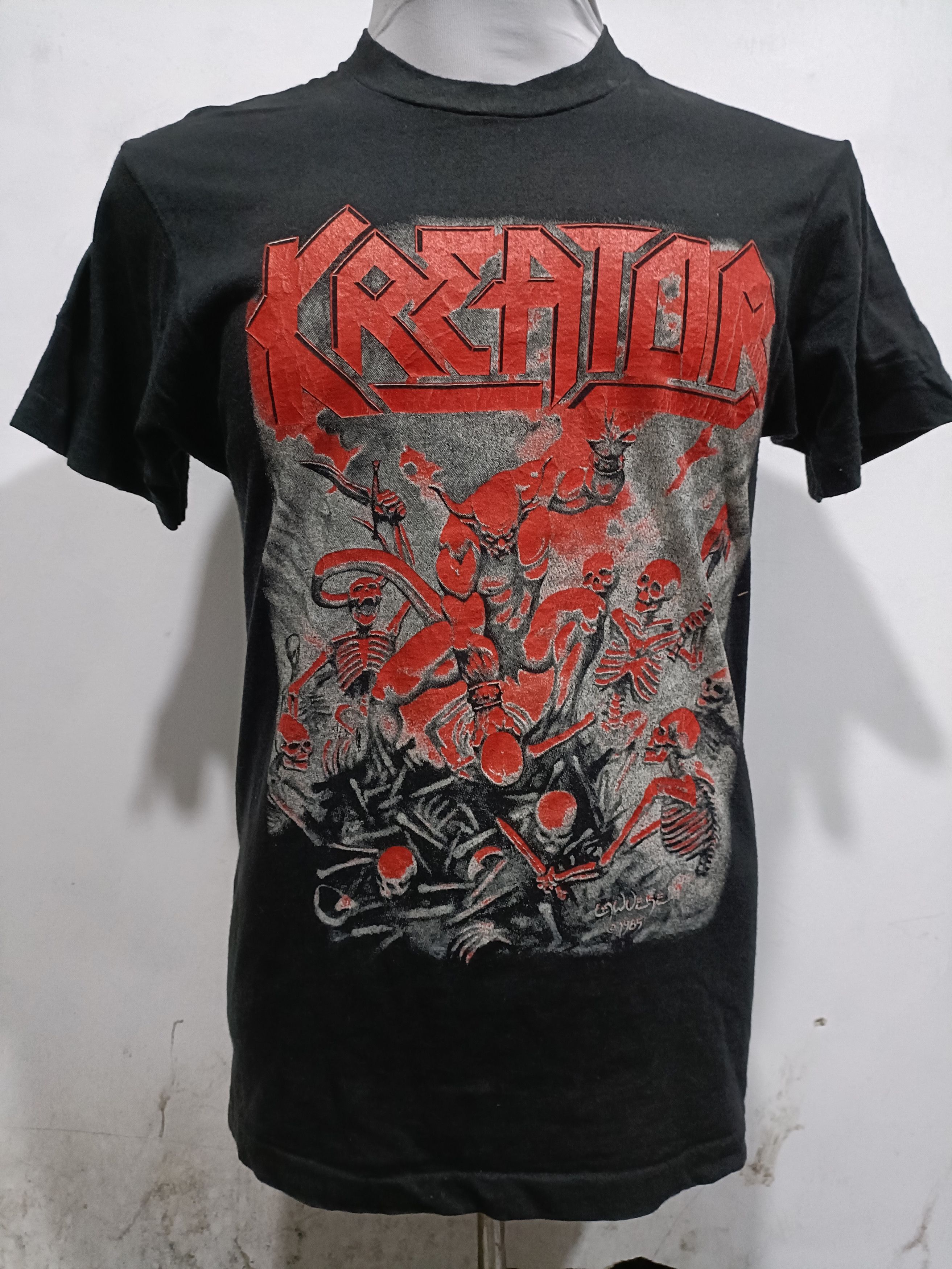 Vintage Vintage 1985 Kreator Endless Pain Size US M / EU 48-50 / 2 - 1 Thumbnail